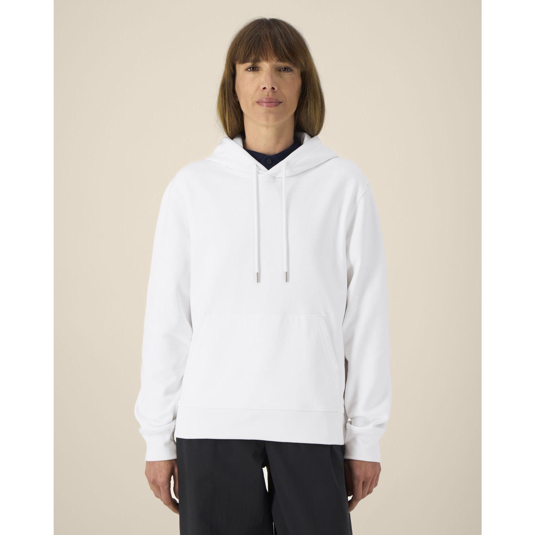 Hanorac cu glugă unisex Gamechanger White M
