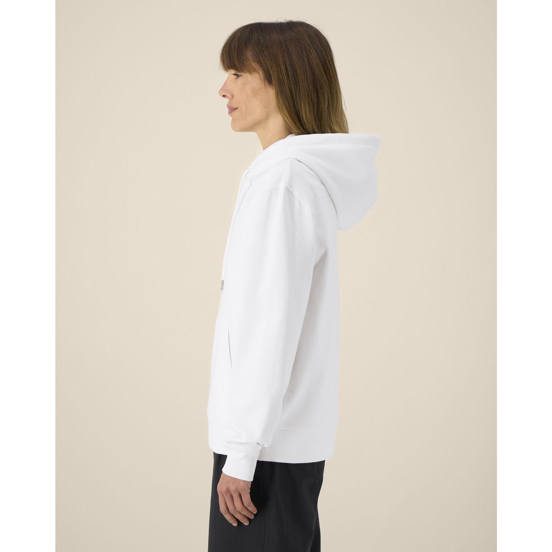 Hanorac cu glugă unisex Gamechanger White M