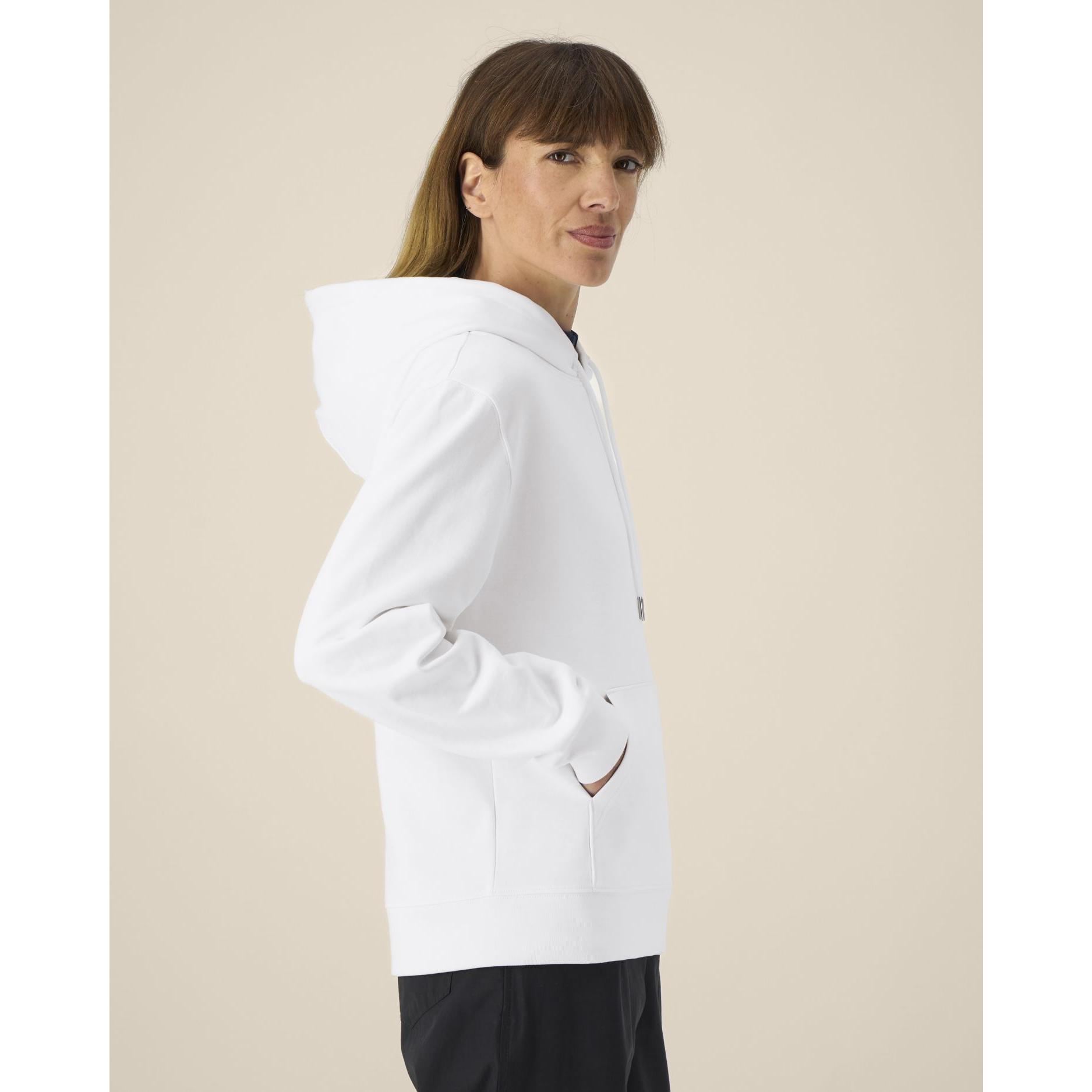 Hanorac cu glugă unisex Gamechanger White M