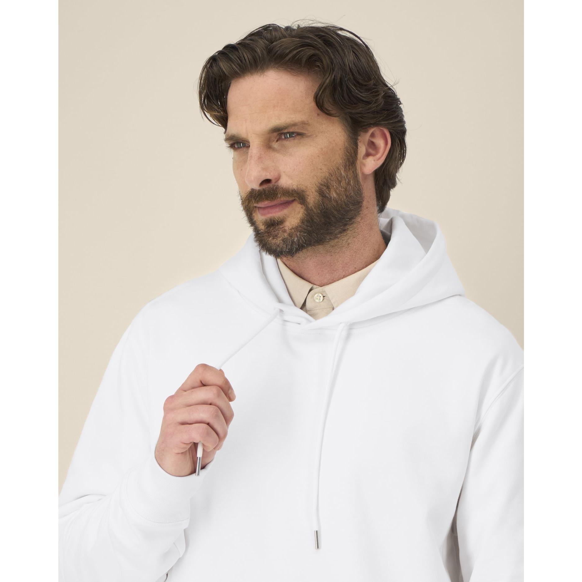 Hanorac cu glugă unisex Gamechanger White M