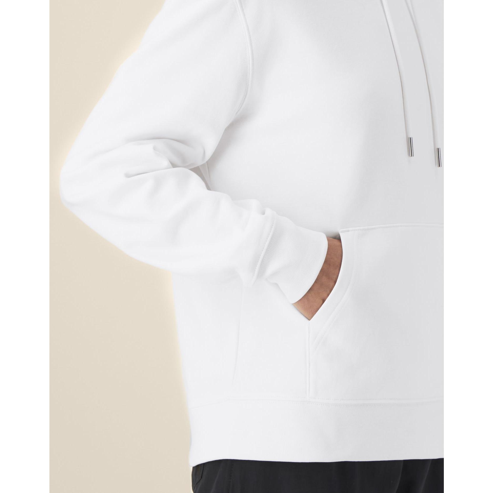 Hanorac cu glugă unisex Gamechanger White M