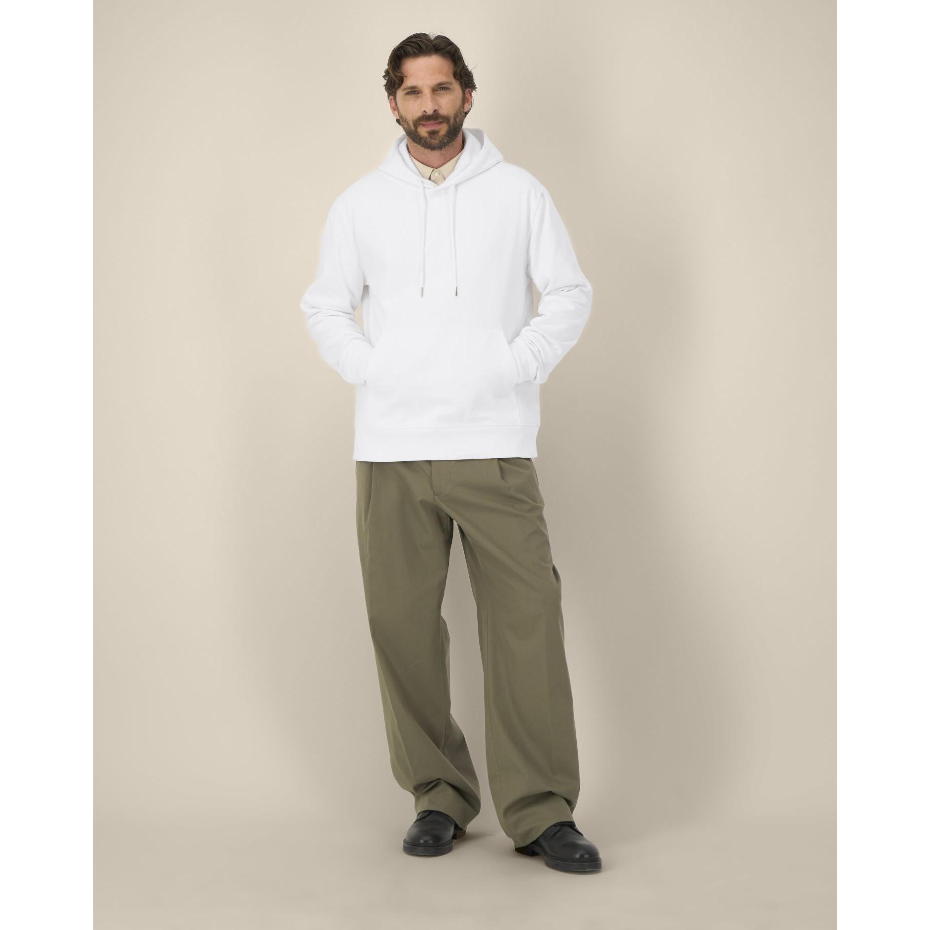 Hanorac cu glugă unisex Gamechanger White M