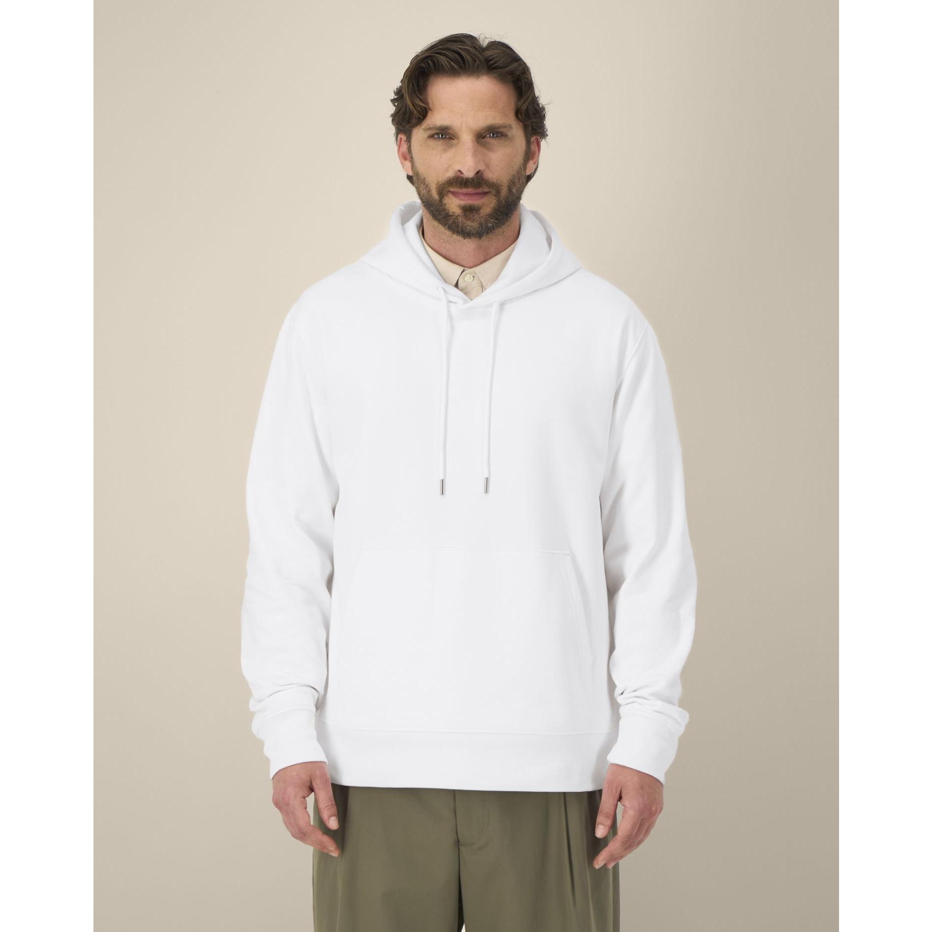 Hanorac cu glugă unisex Gamechanger White M