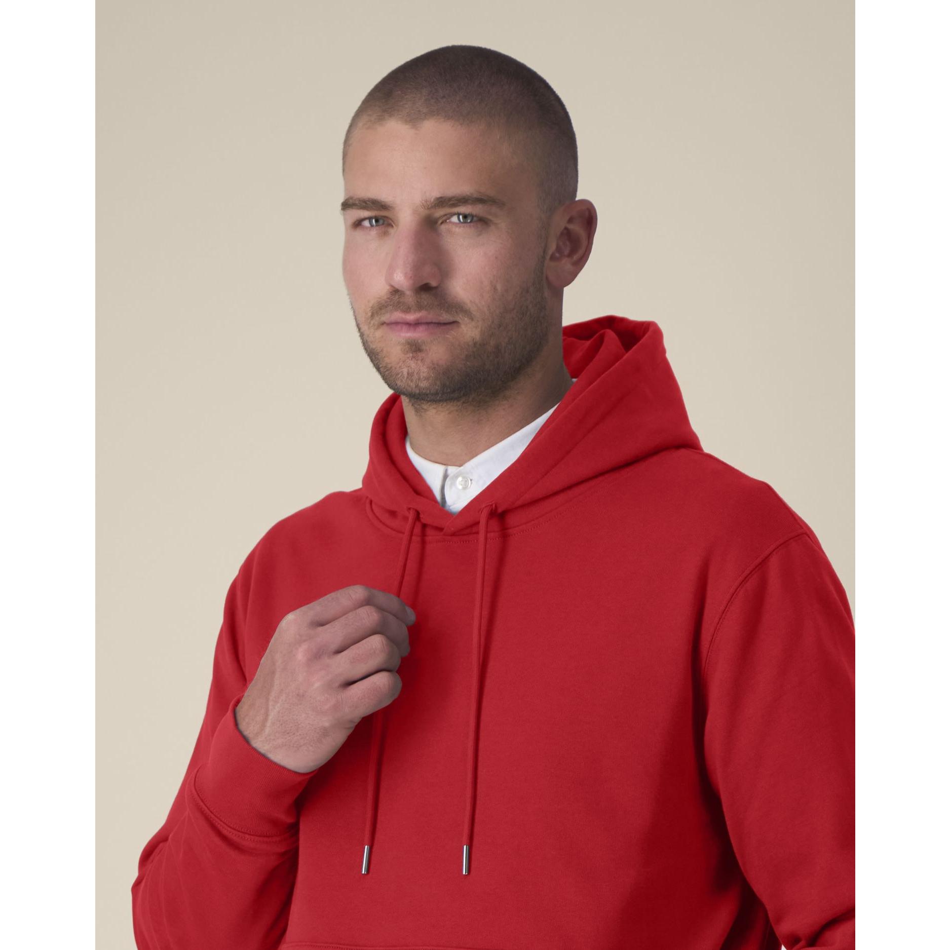 Hanorac cu glugă unisex Gamechanger Red 2XS
