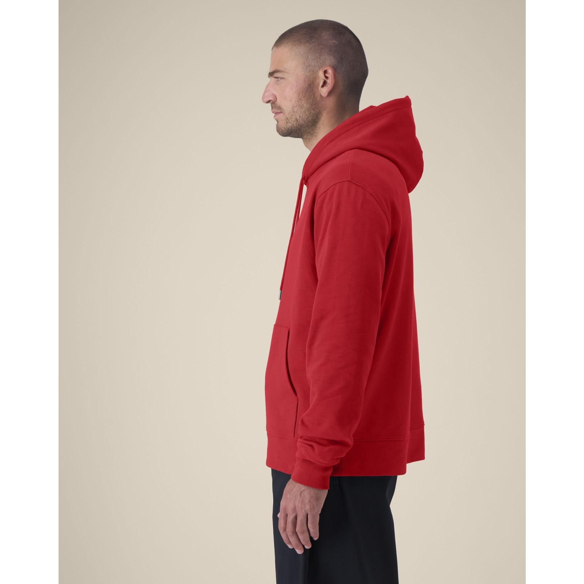 Hanorac cu glugă unisex Gamechanger Red 2XS