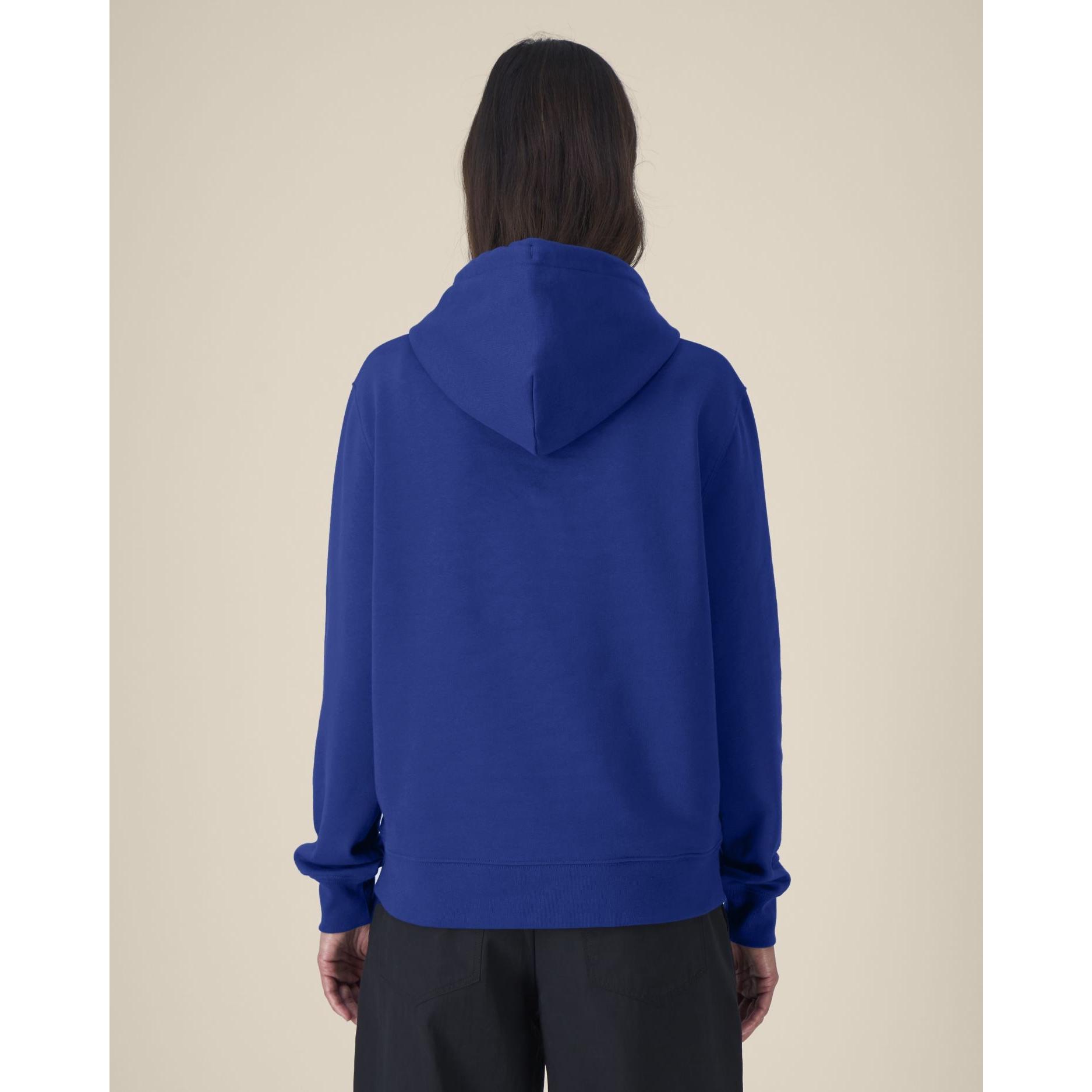 Hanorac cu glugă unisex Gamechanger Worker Blue 2XS
