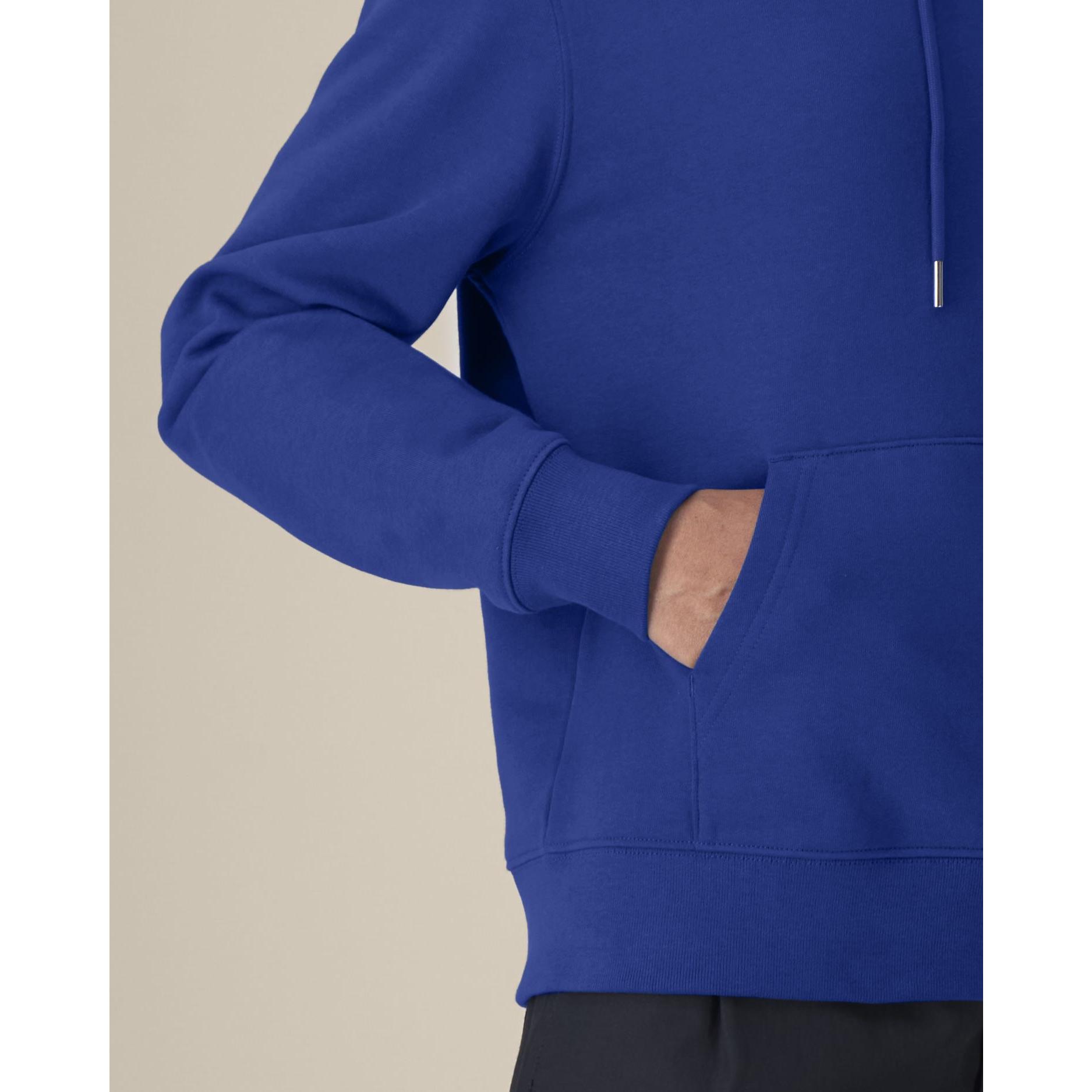 Hanorac cu glugă unisex Gamechanger Worker Blue 2XS