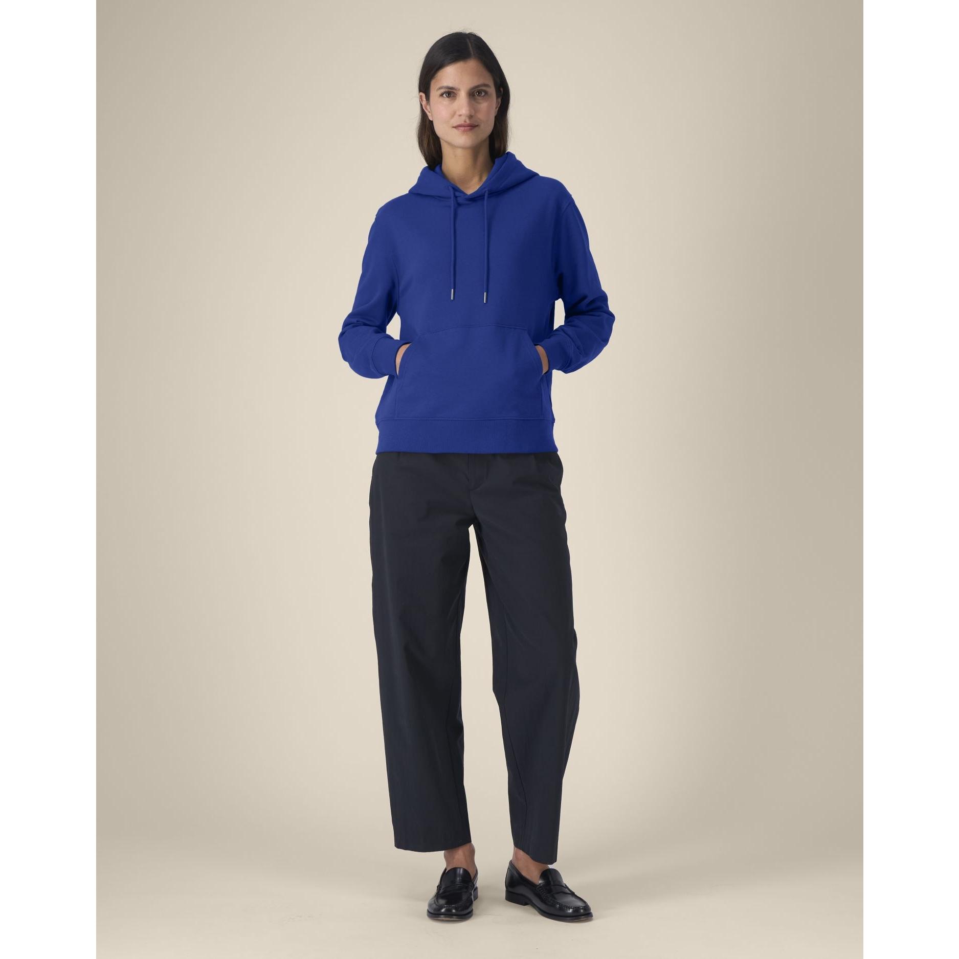 Hanorac cu glugă unisex Gamechanger Worker Blue 2XS