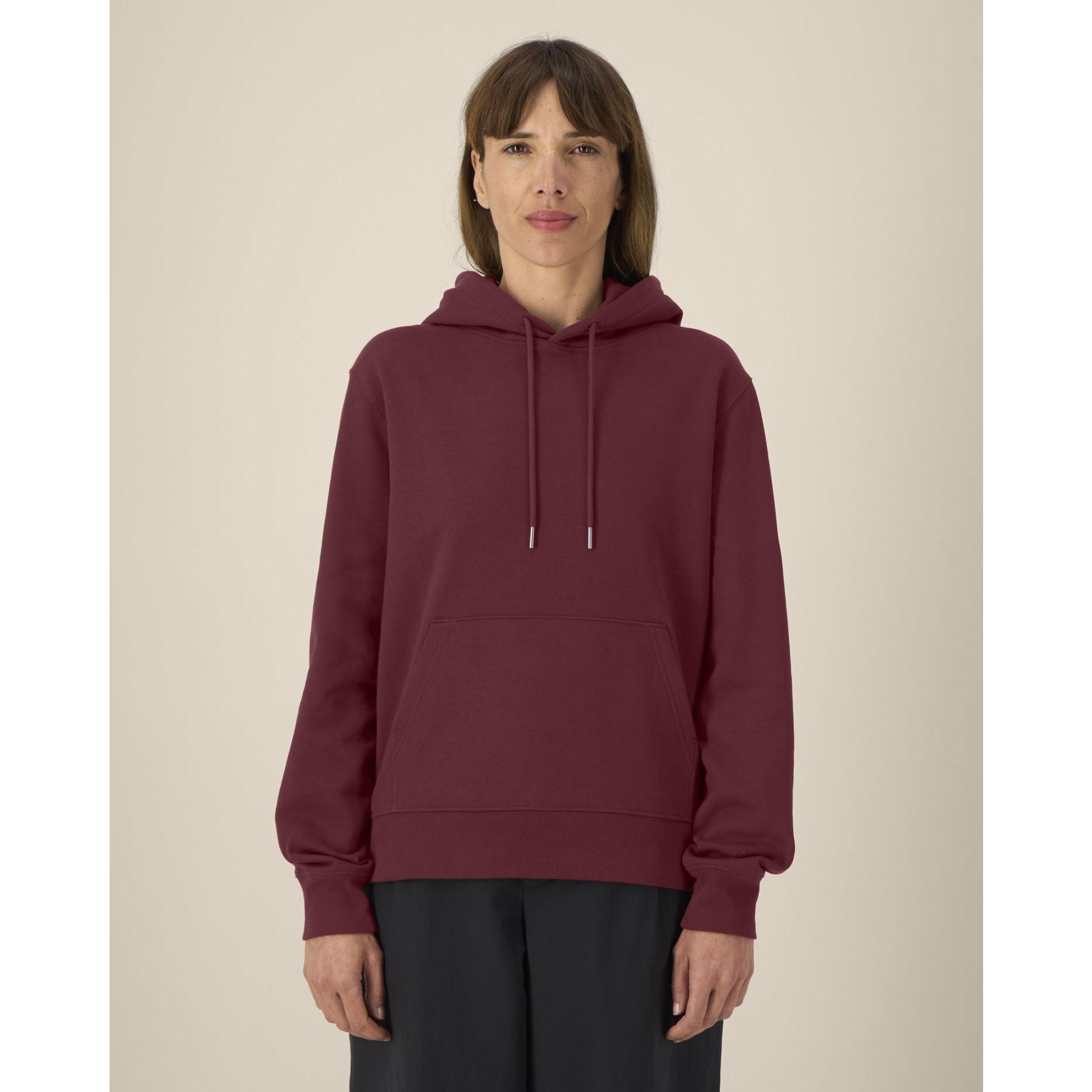 Hanorac cu glugă unisex Gamechanger Burgundy 2XS