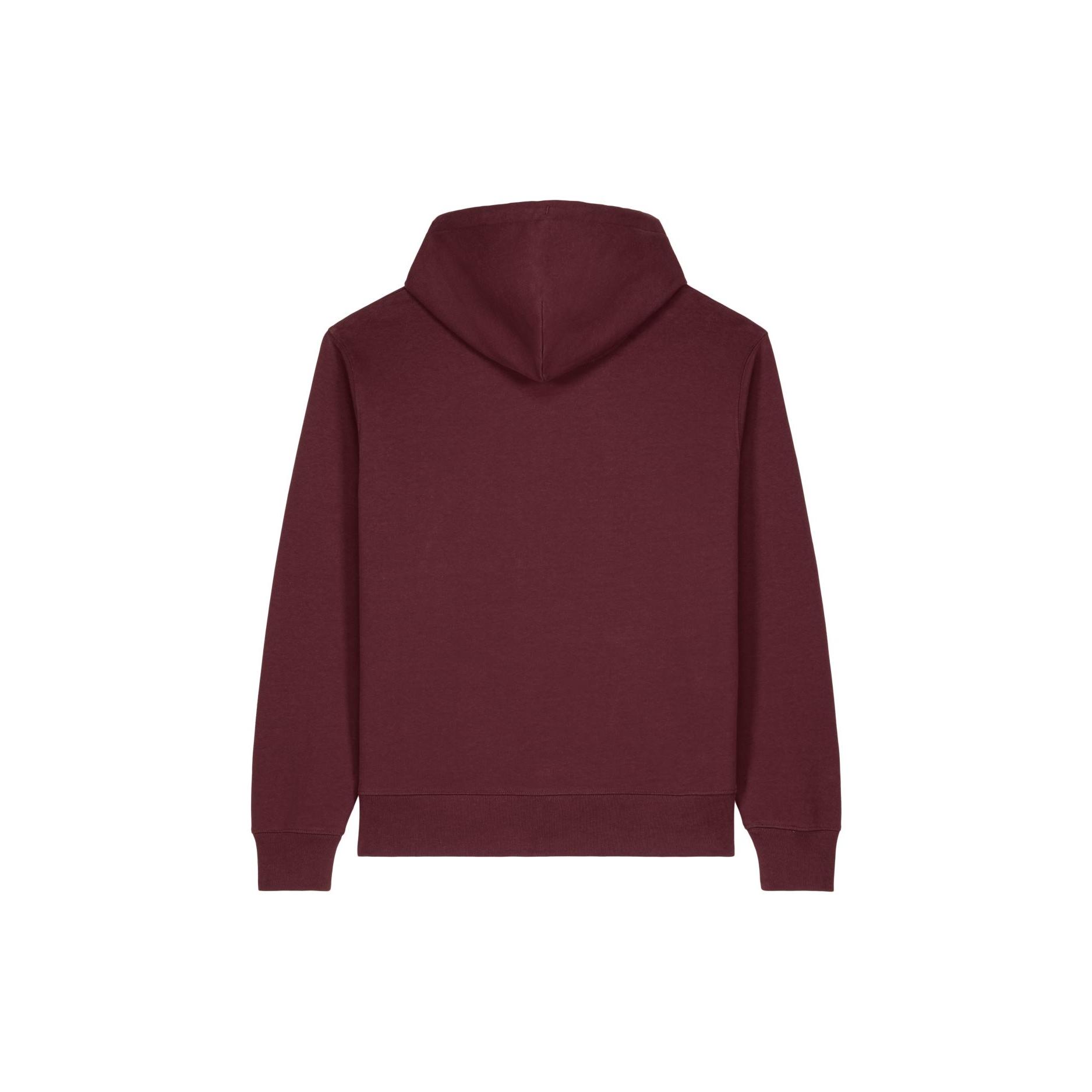 Hanorac cu glugă unisex Gamechanger Burgundy 2XS