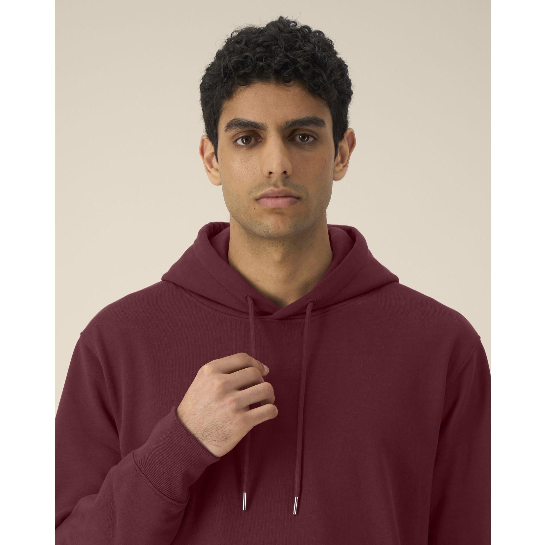 Hanorac cu glugă unisex Gamechanger Burgundy 2XS