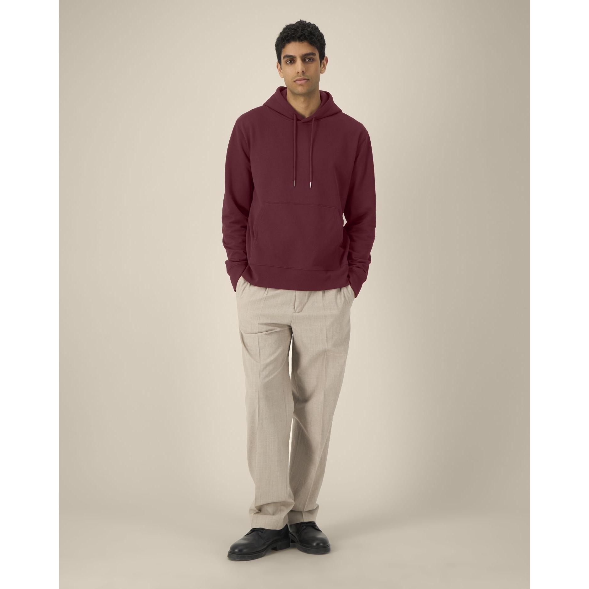 Hanorac cu glugă unisex Gamechanger Burgundy 2XS