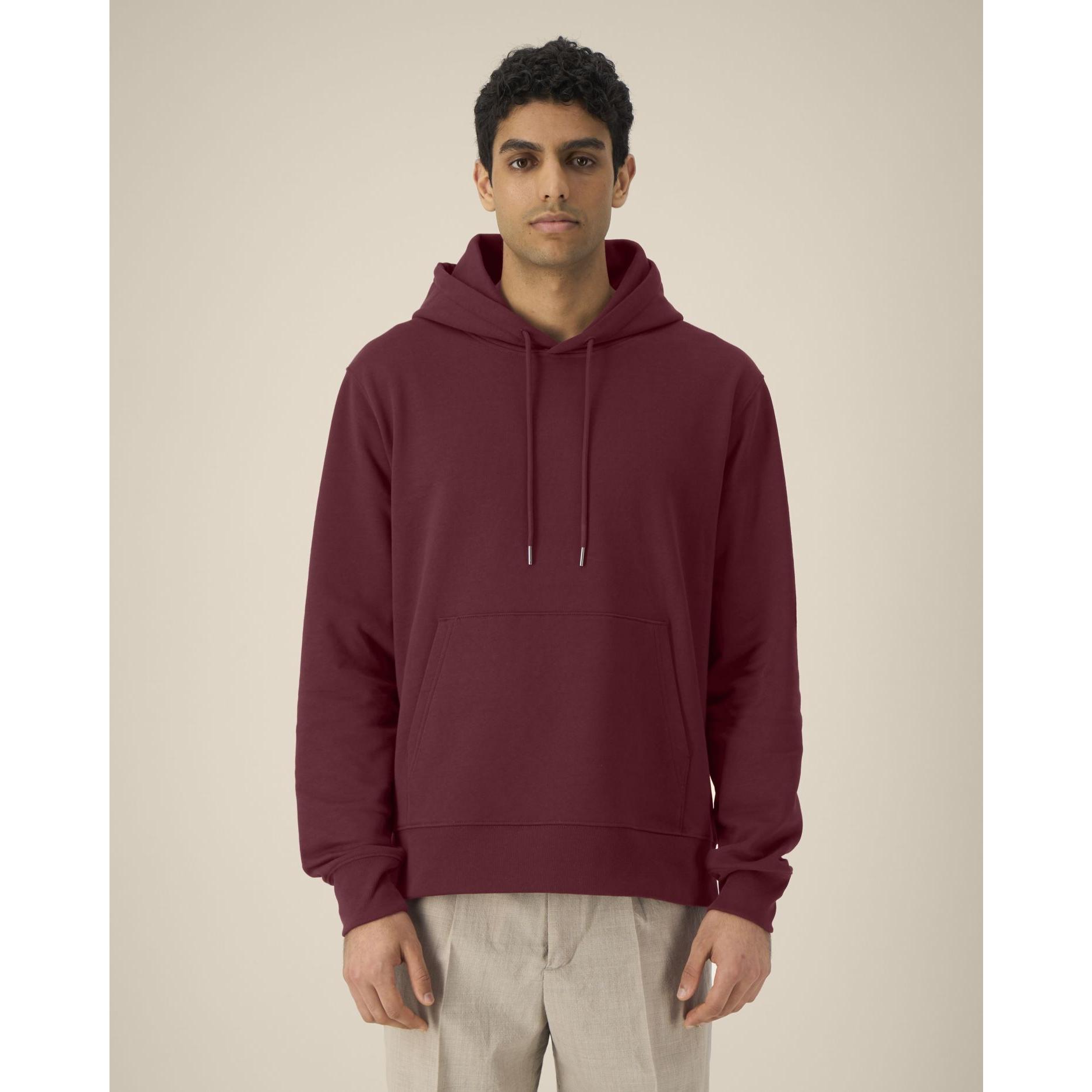 Hanorac cu glugă unisex Gamechanger Burgundy 2XS
