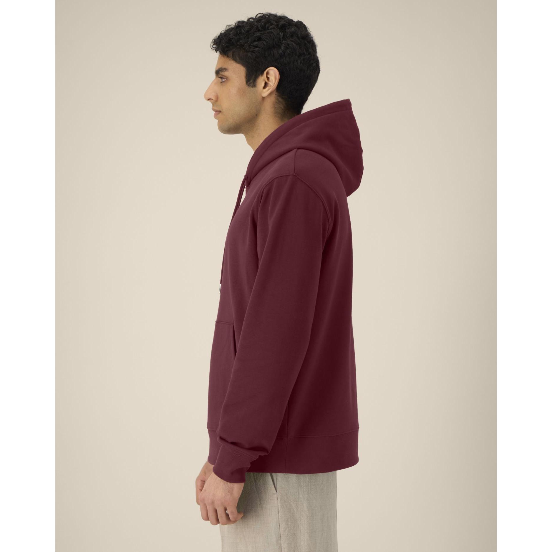 Hanorac cu glugă unisex Gamechanger Burgundy 2XS