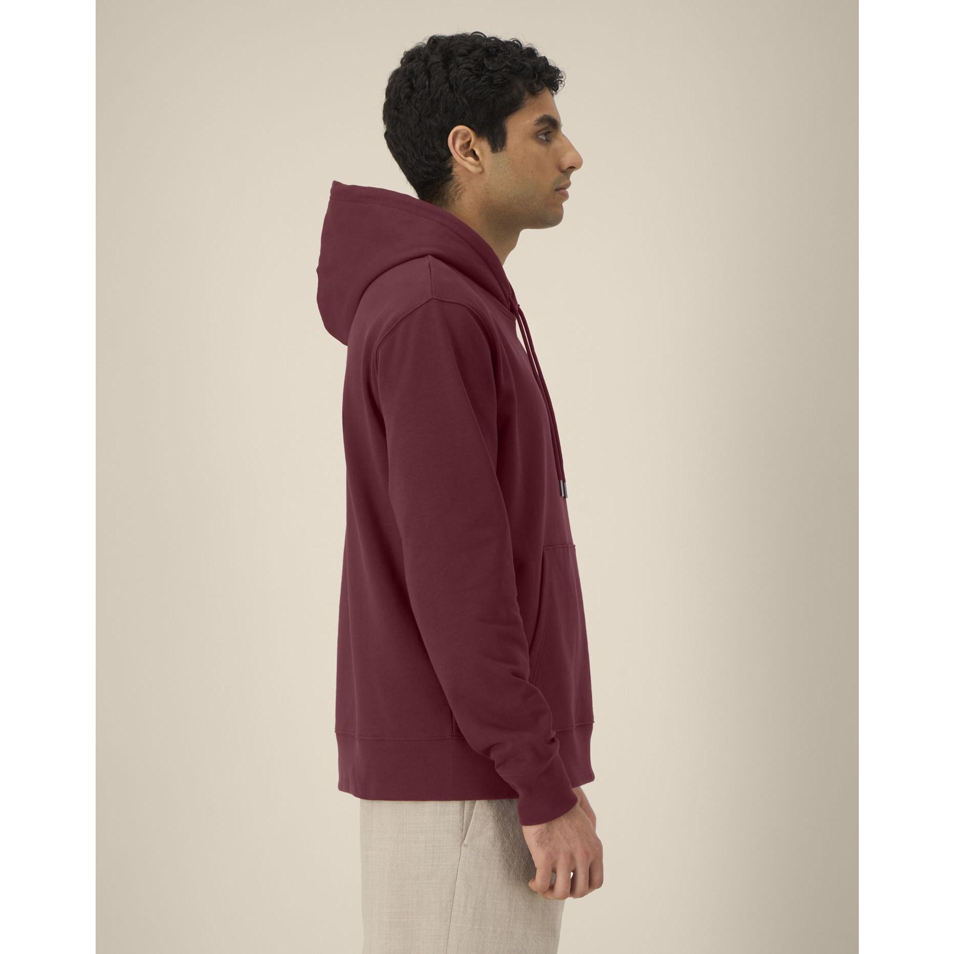 Hanorac cu glugă unisex Gamechanger Burgundy 2XS