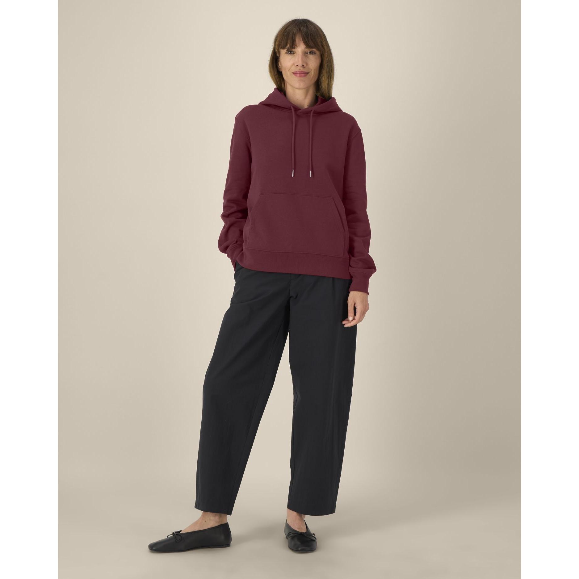 Hanorac cu glugă unisex Gamechanger Burgundy 2XS