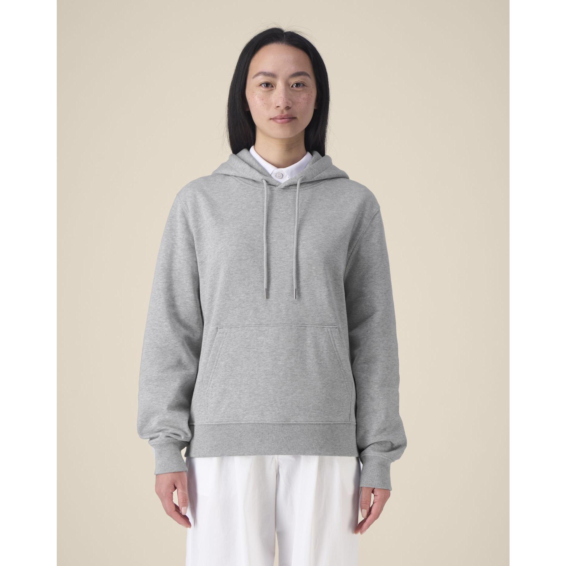 Hanorac cu glugă unisex Gamechanger Heather Grey M
