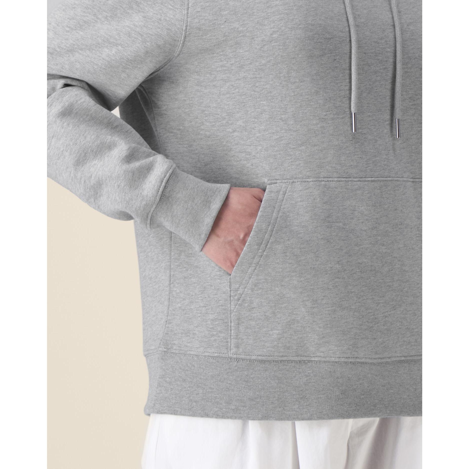 Hanorac cu glugă unisex Gamechanger Heather Grey M