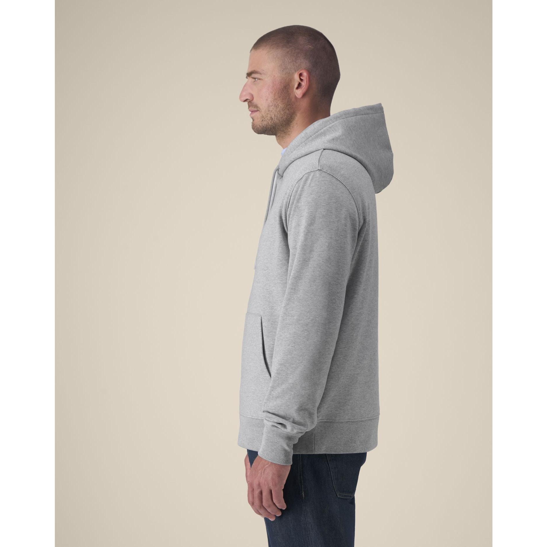 Hanorac cu glugă unisex Gamechanger Heather Grey M
