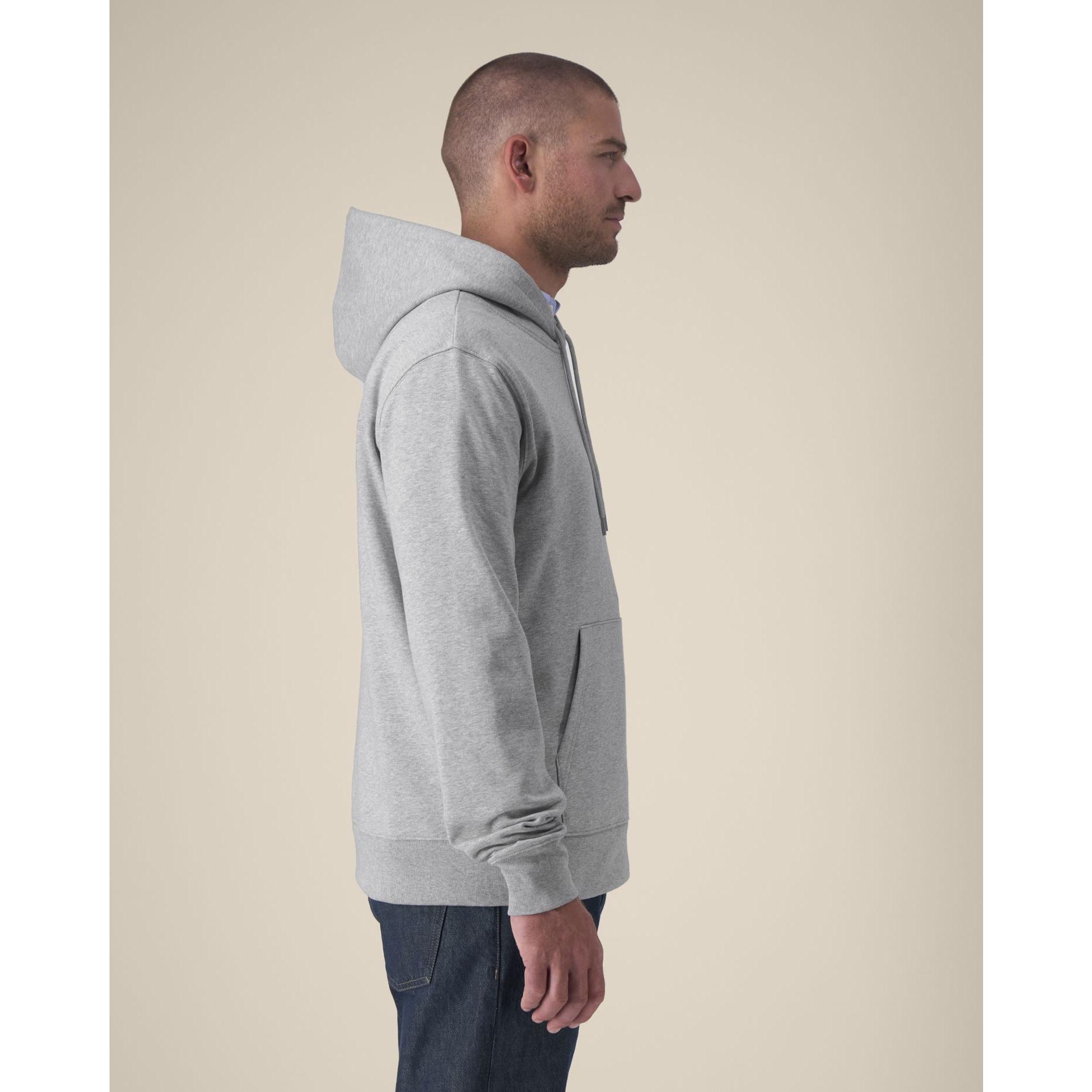 Hanorac cu glugă unisex Gamechanger Heather Grey M