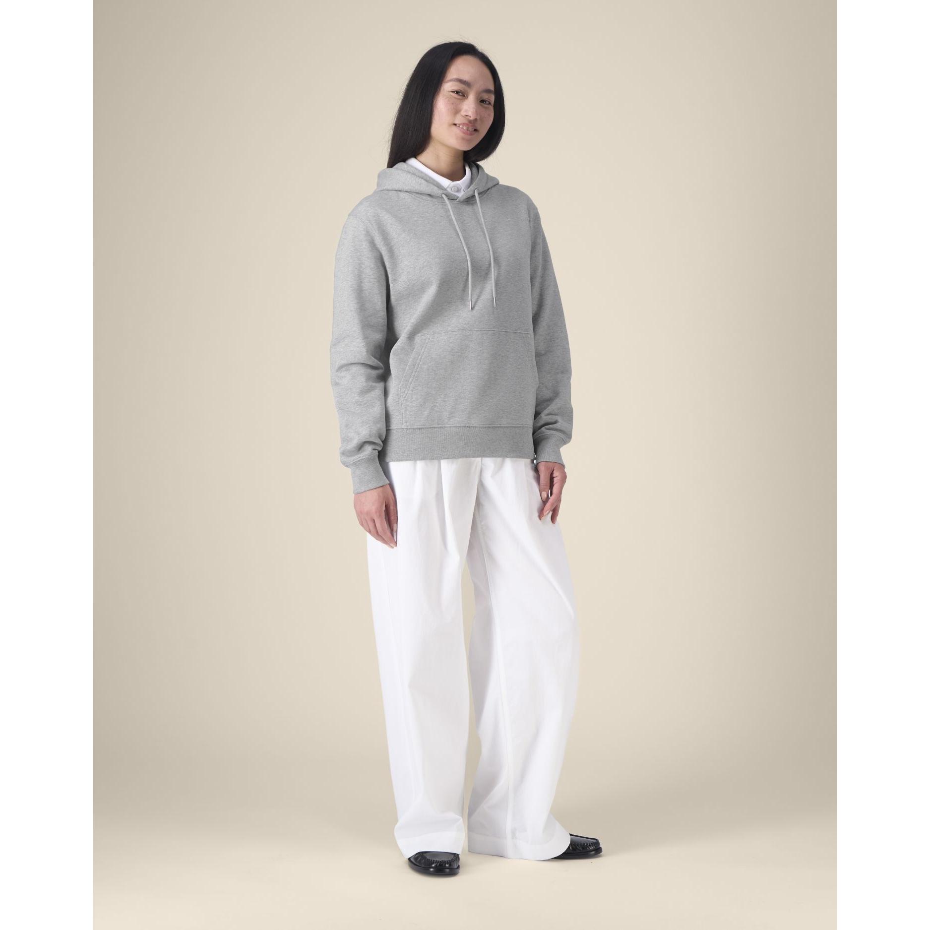 Hanorac cu glugă unisex Gamechanger Heather Grey M