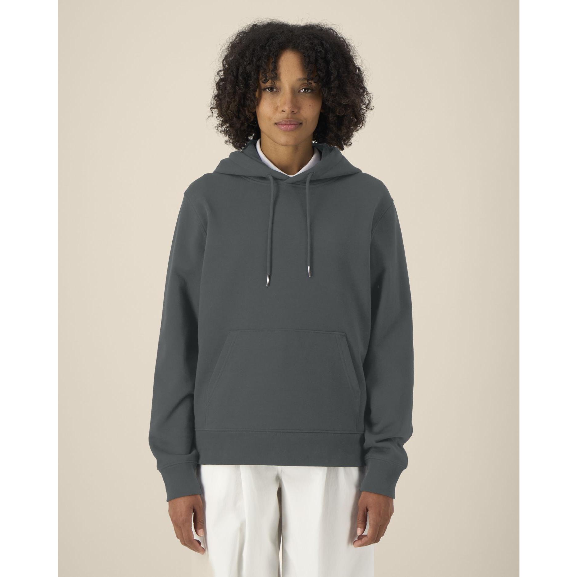 Hanorac cu glugă unisex Gamechanger Anthracite 2XS
