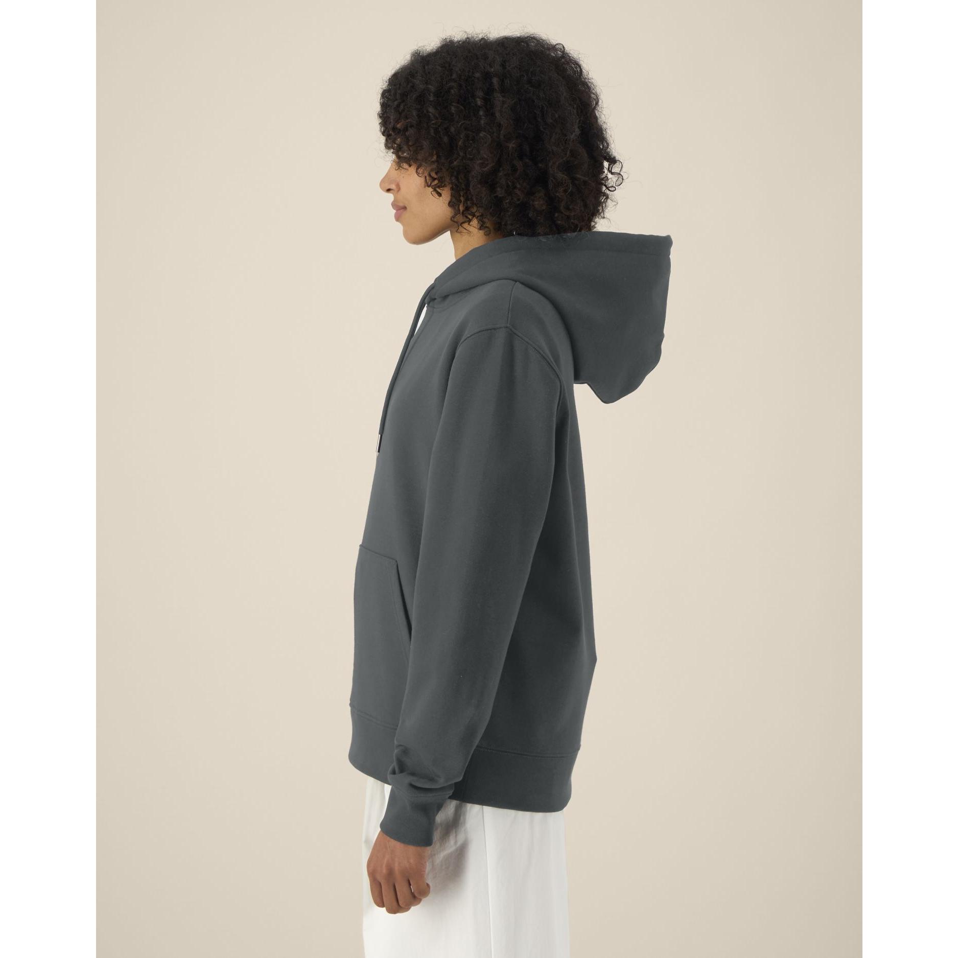 Hanorac cu glugă unisex Gamechanger Anthracite 2XS