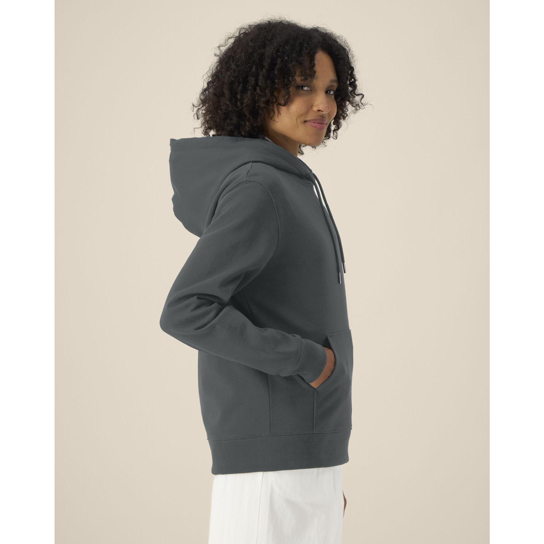 Hanorac cu glugă unisex Gamechanger Anthracite 2XS