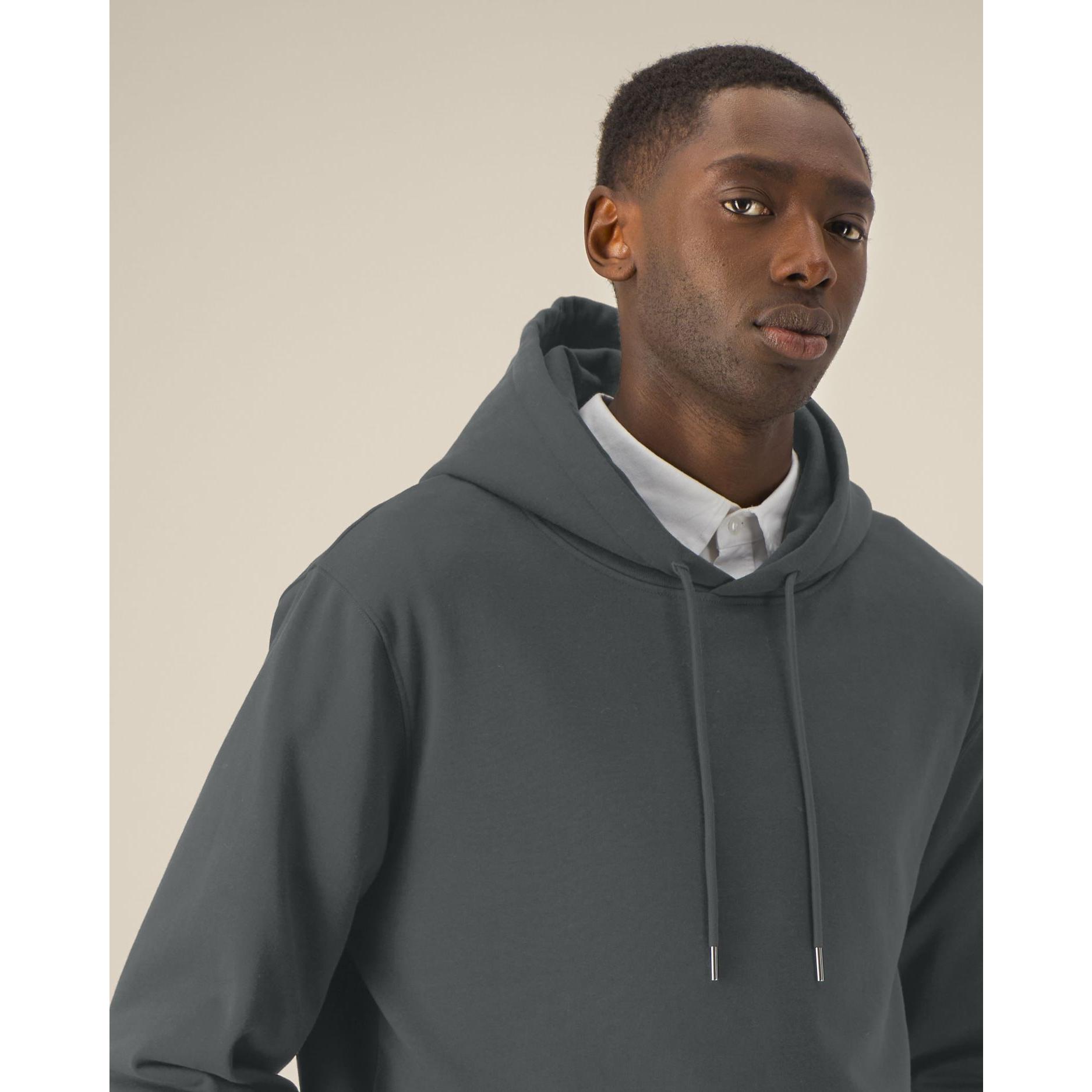 Hanorac cu glugă unisex Gamechanger Anthracite 2XS