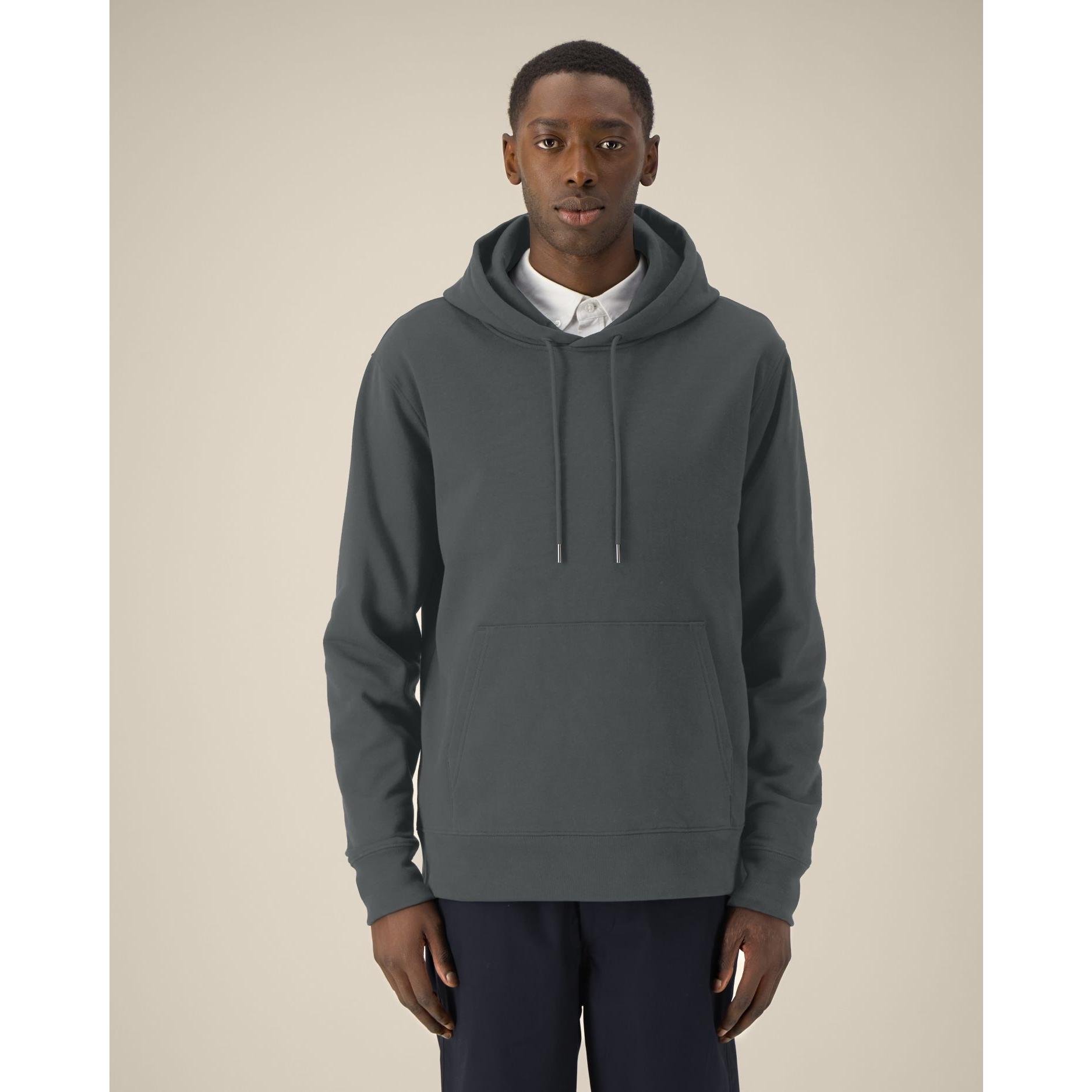 Hanorac cu glugă unisex Gamechanger Anthracite 2XS