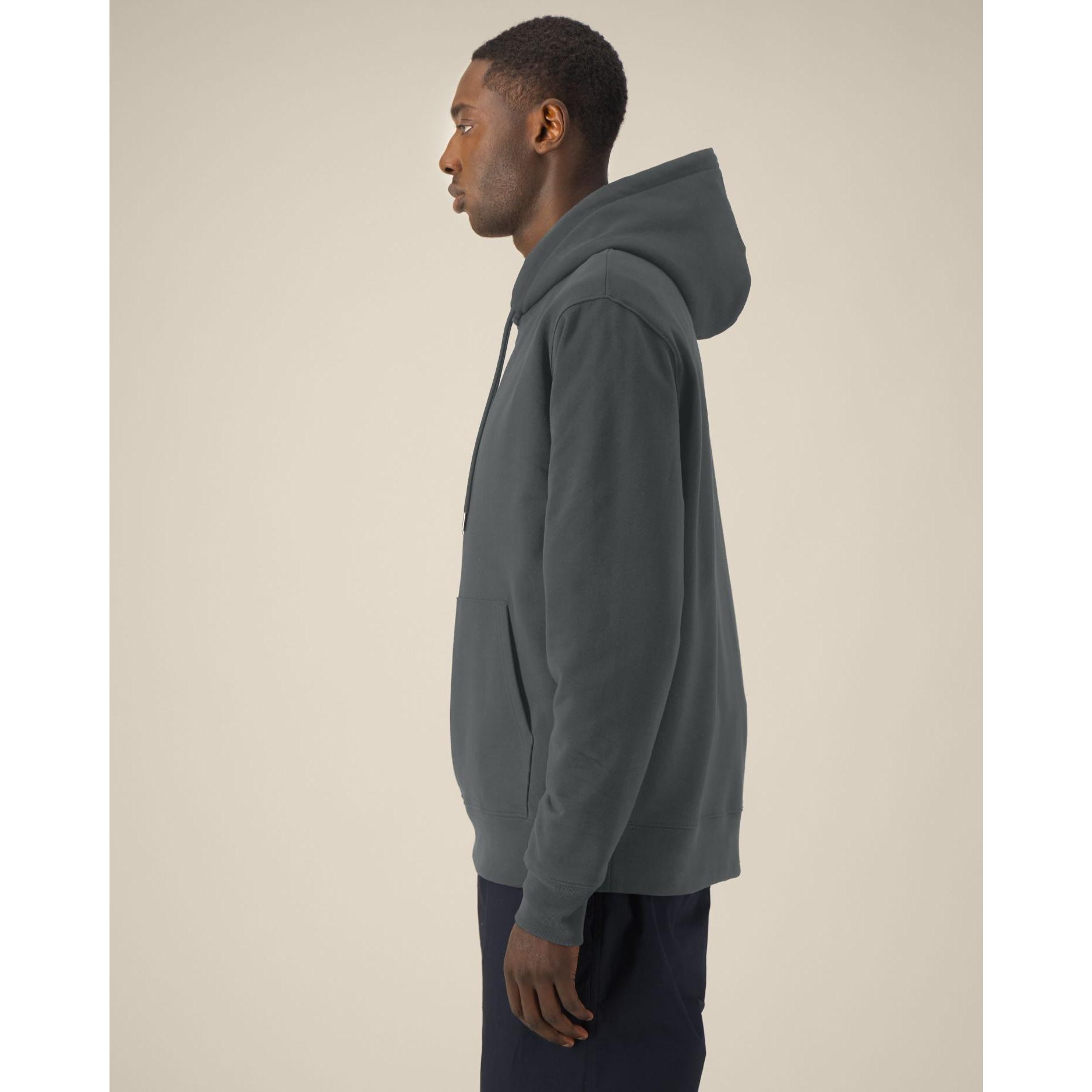 Hanorac cu glugă unisex Gamechanger Anthracite 2XS