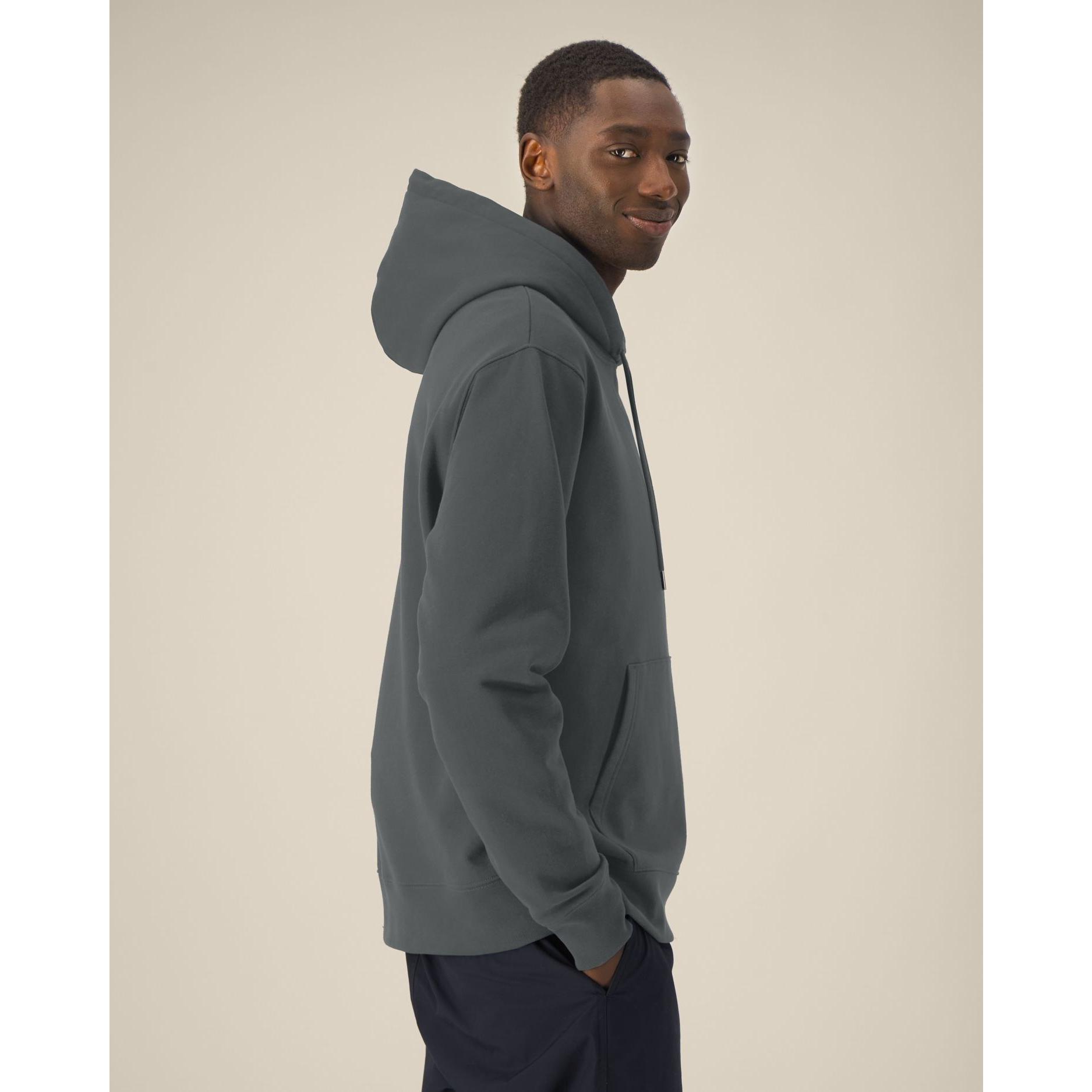 Hanorac cu glugă unisex Gamechanger Anthracite 2XS