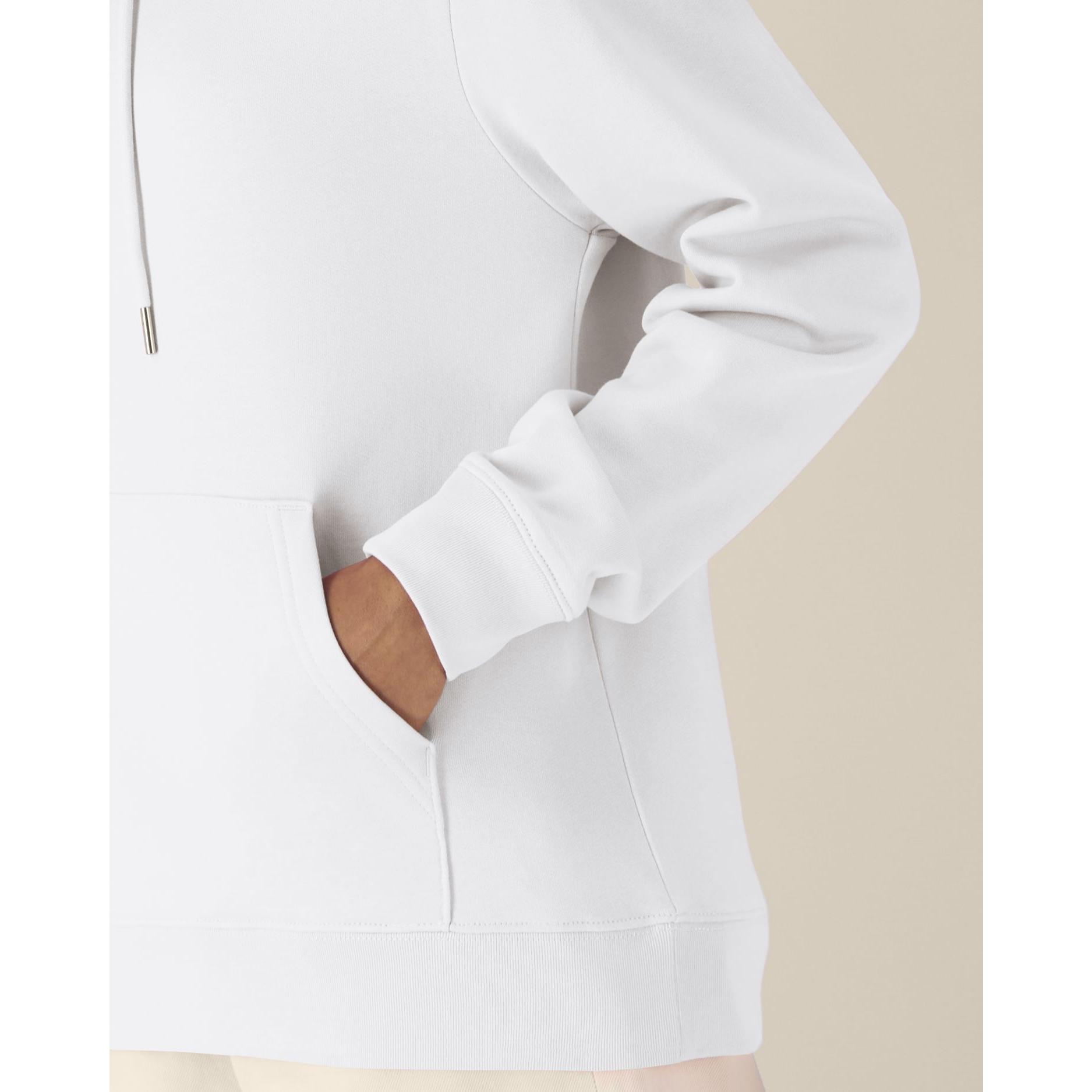 Hanorac cu glugă pentru femei Stella Gamechanger White 3XL