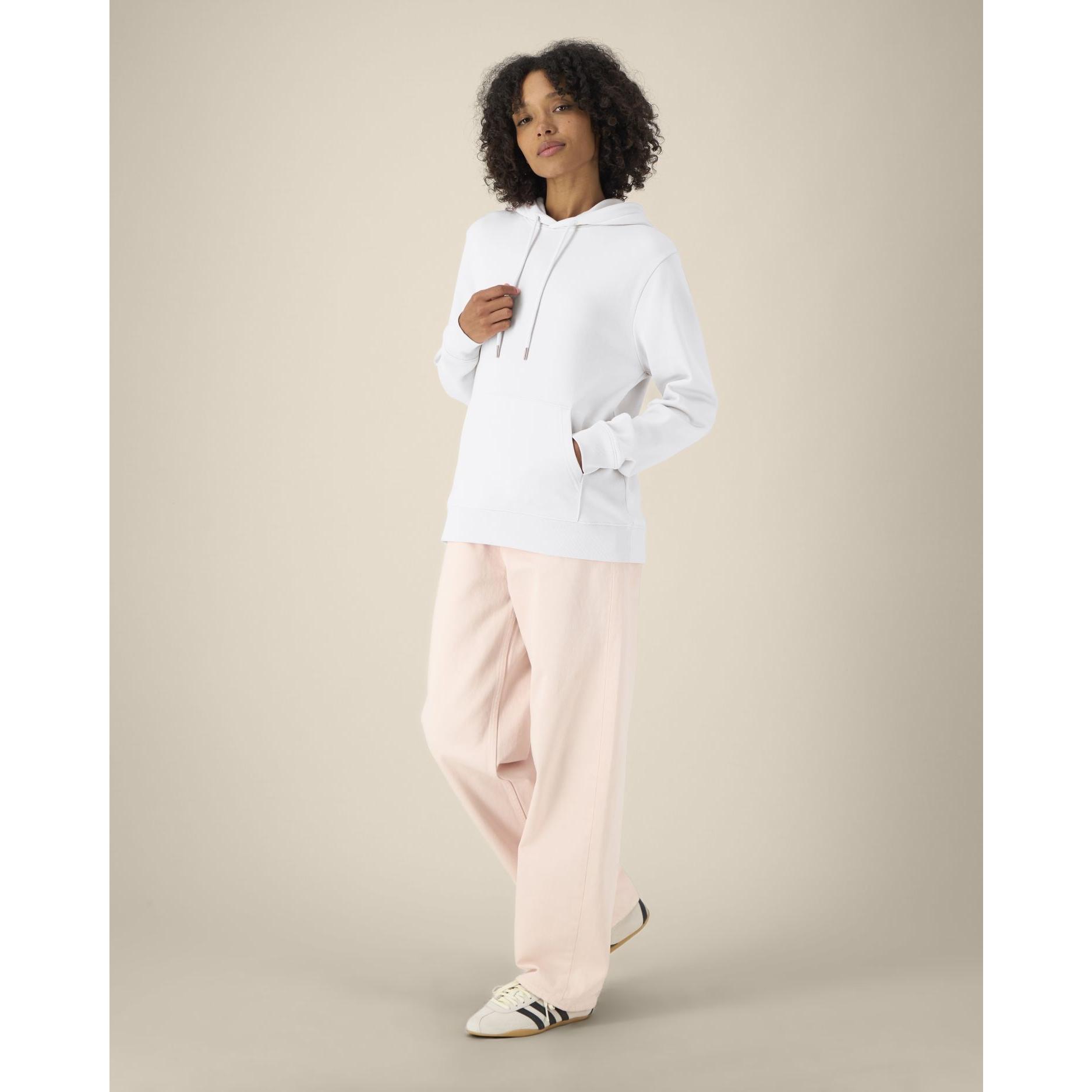 Hanorac cu glugă pentru femei Stella Gamechanger White 3XL