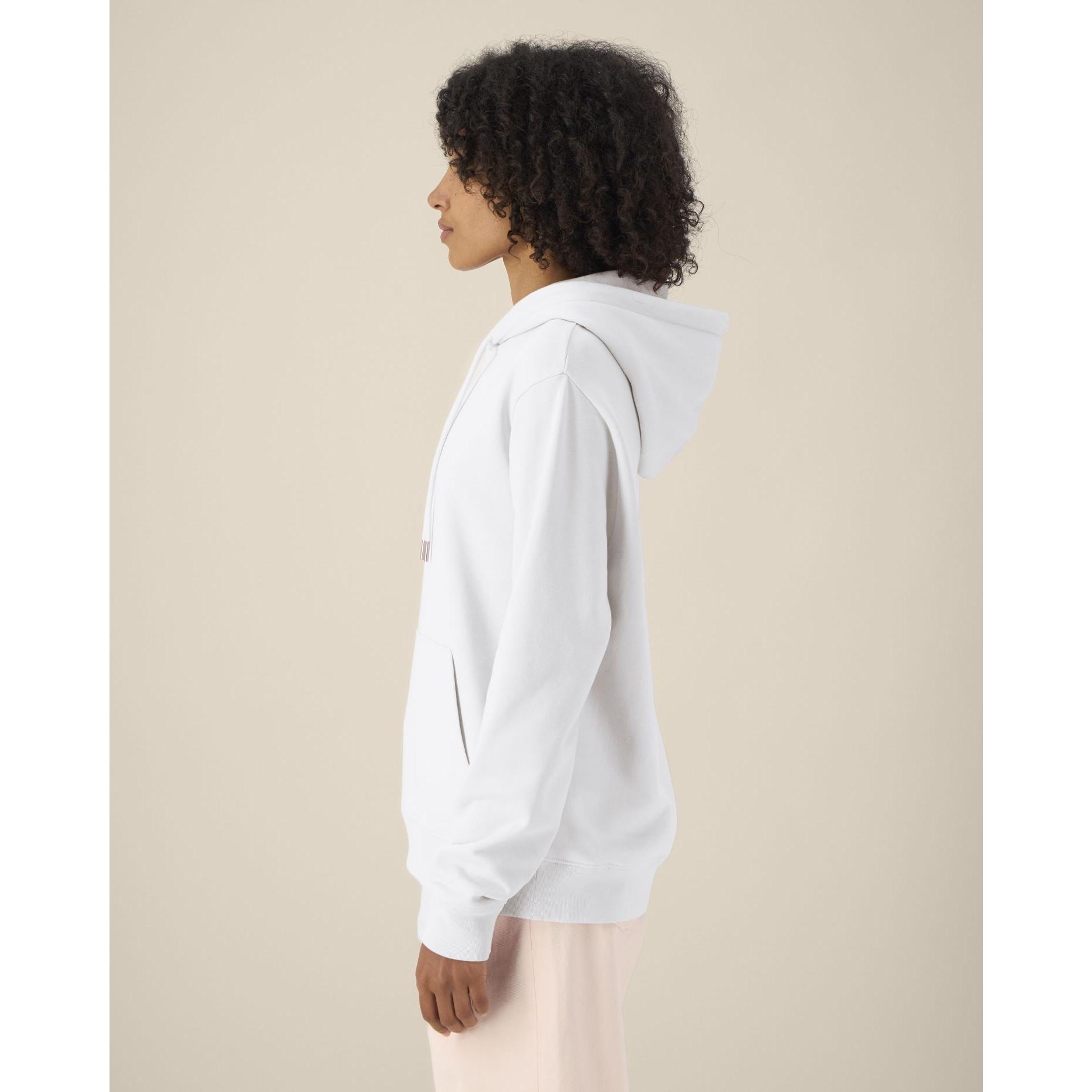 Hanorac cu glugă pentru femei Stella Gamechanger White 3XL