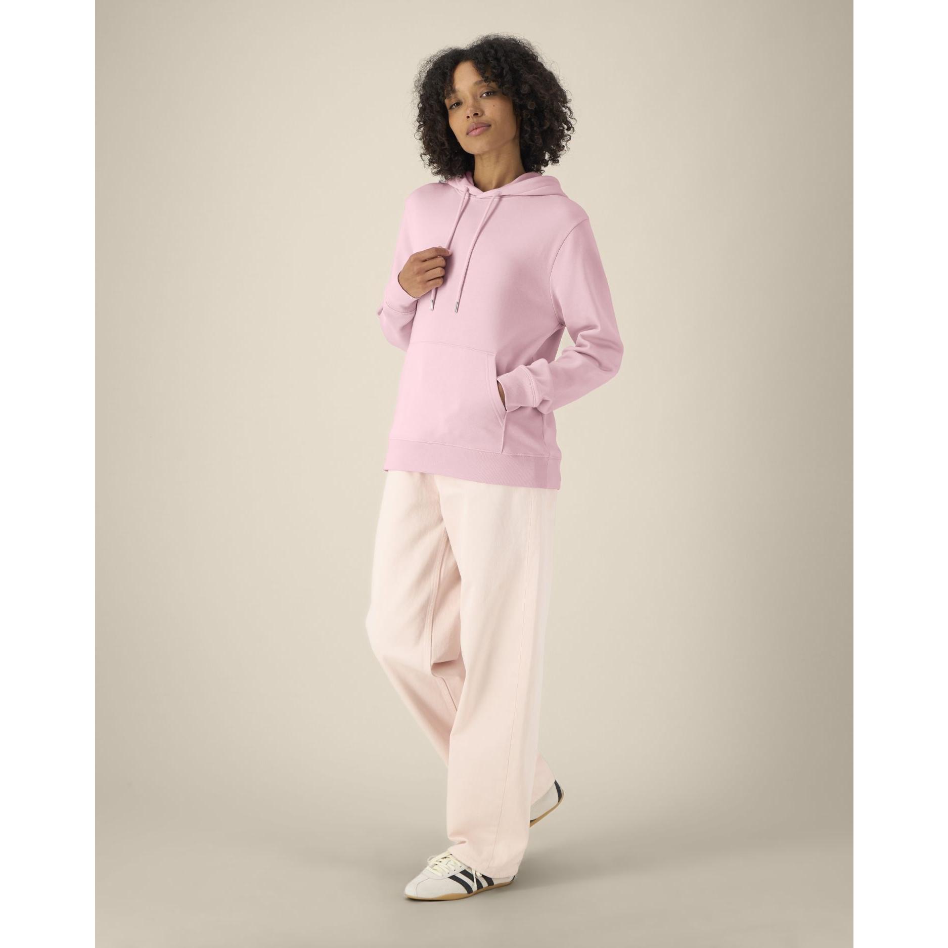 Hanorac cu glugă pentru femei Stella Gamechanger Cotton Pink L