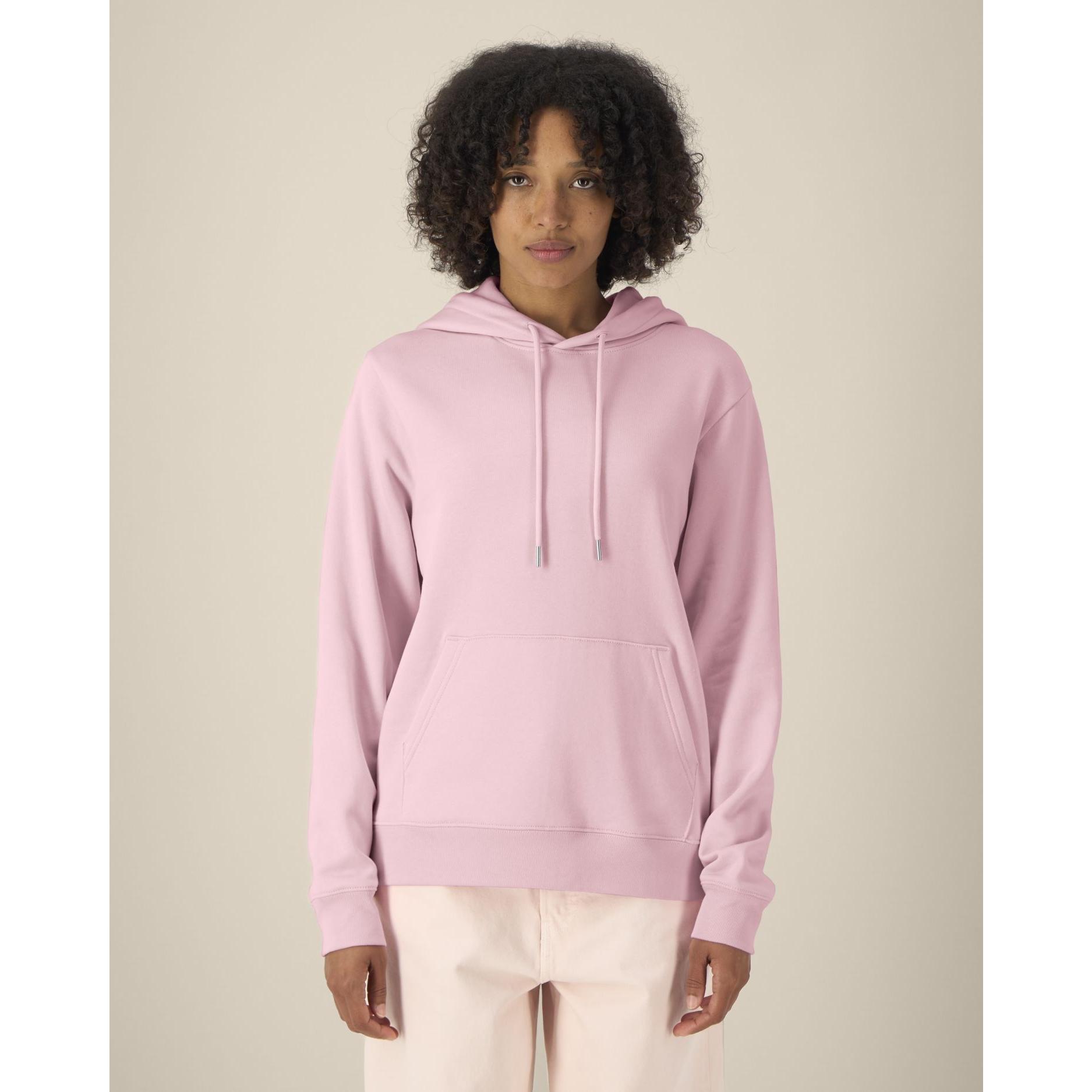 Hanorac cu glugă pentru femei Stella Gamechanger Cotton Pink L