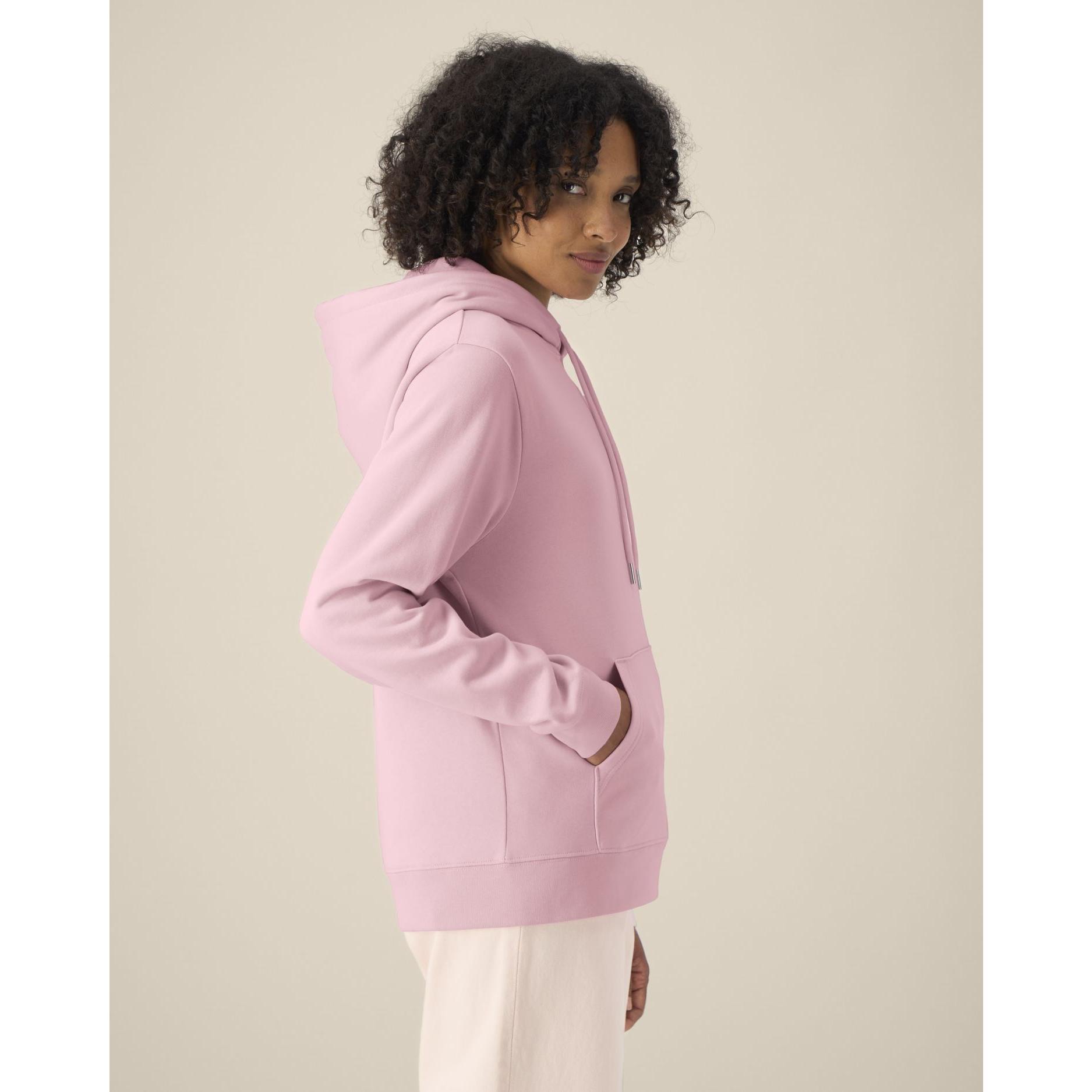Hanorac cu glugă pentru femei Stella Gamechanger Cotton Pink L