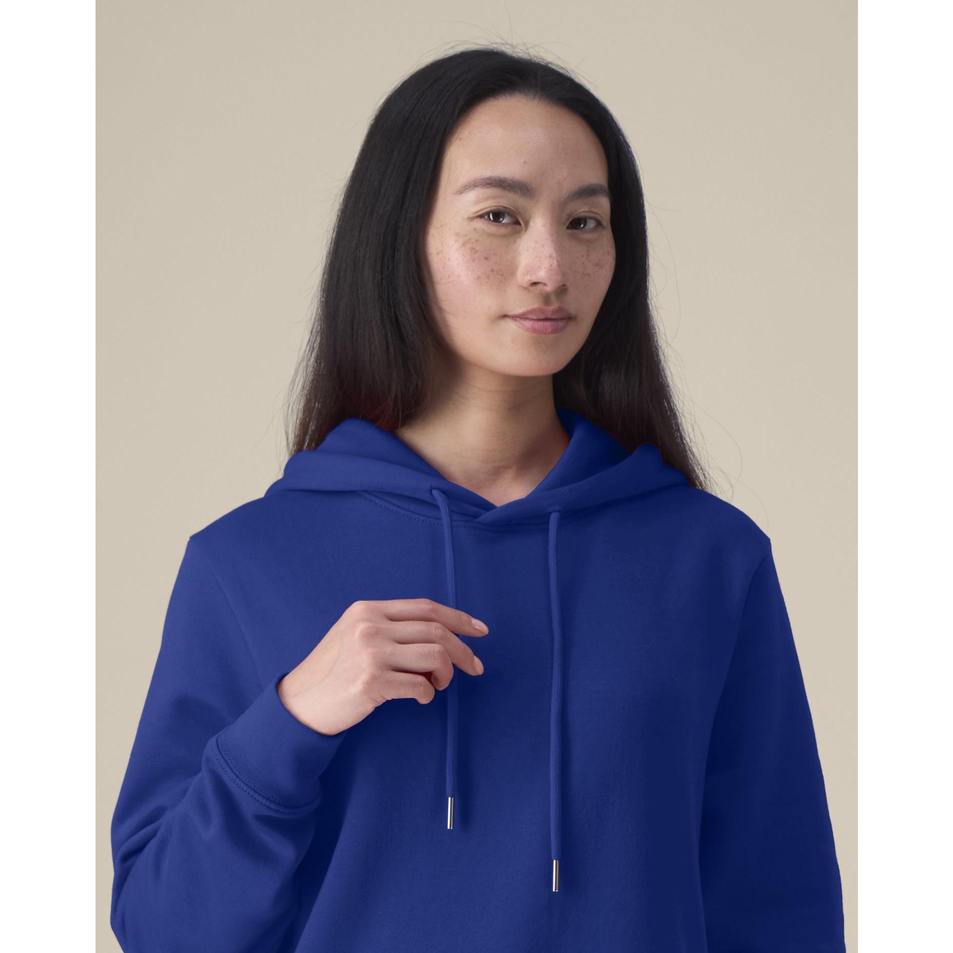 Hanorac cu glugă pentru femei Stella Gamechanger Worker Blue 3XL