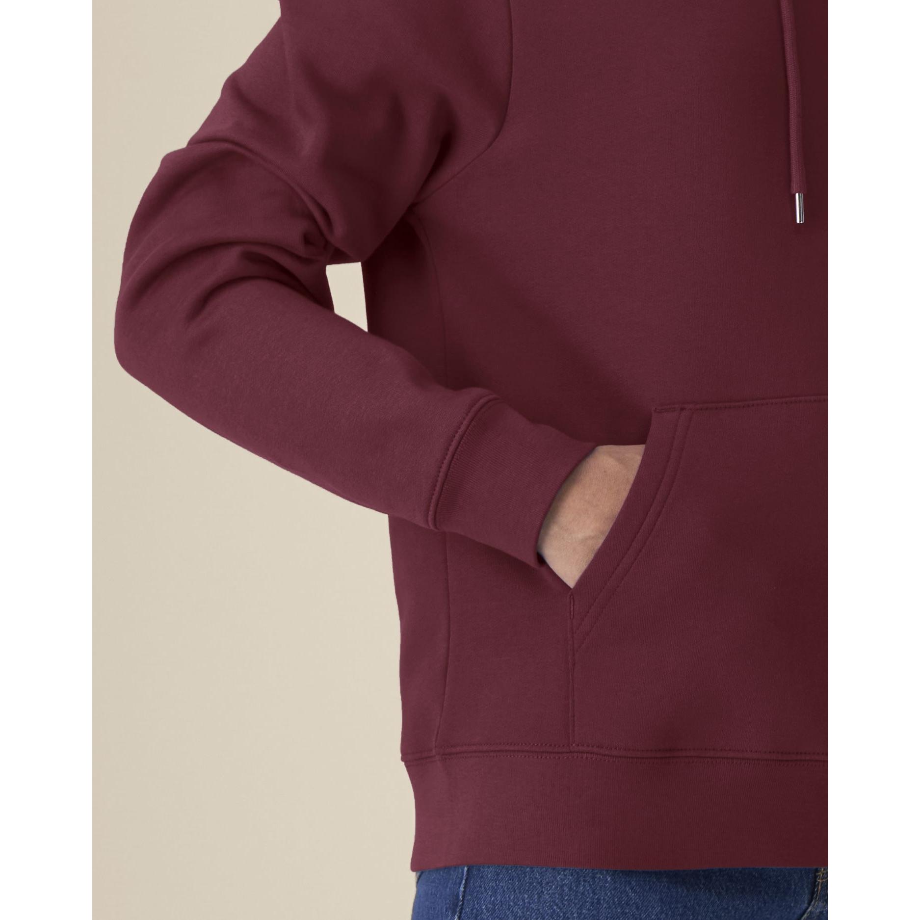 Hanorac cu glugă pentru femei Stella Gamechanger Burgundy 3XL