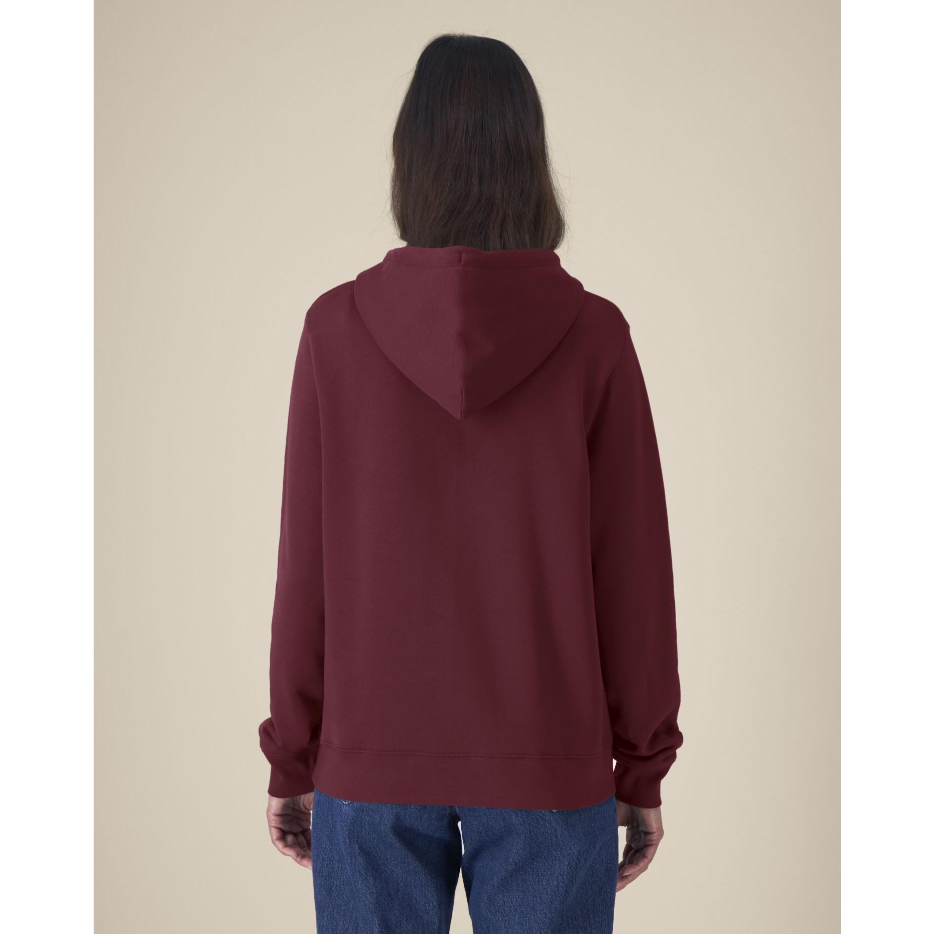 Hanorac cu glugă pentru femei Stella Gamechanger Burgundy 3XL