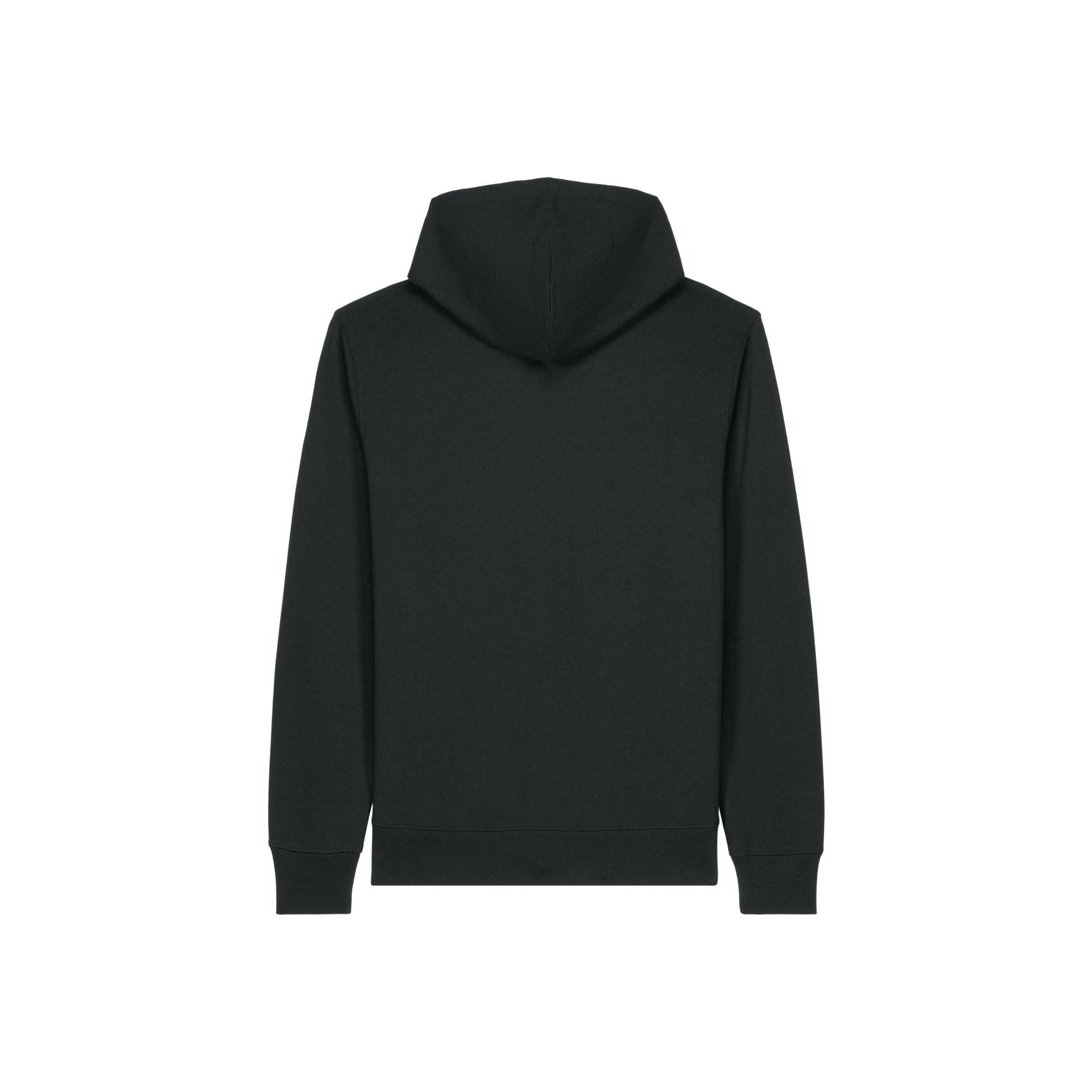 Hanorac cu fermoar unisex Astor Black M