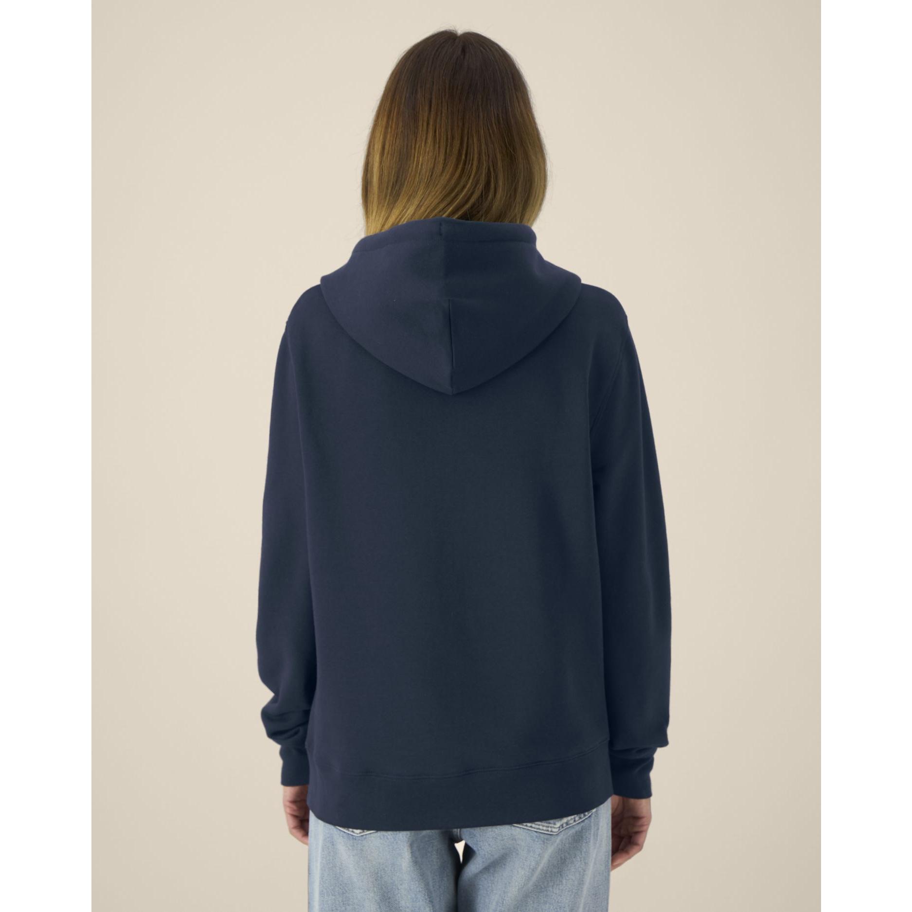 Hanorac cu fermoar unisex Astor French Navy M