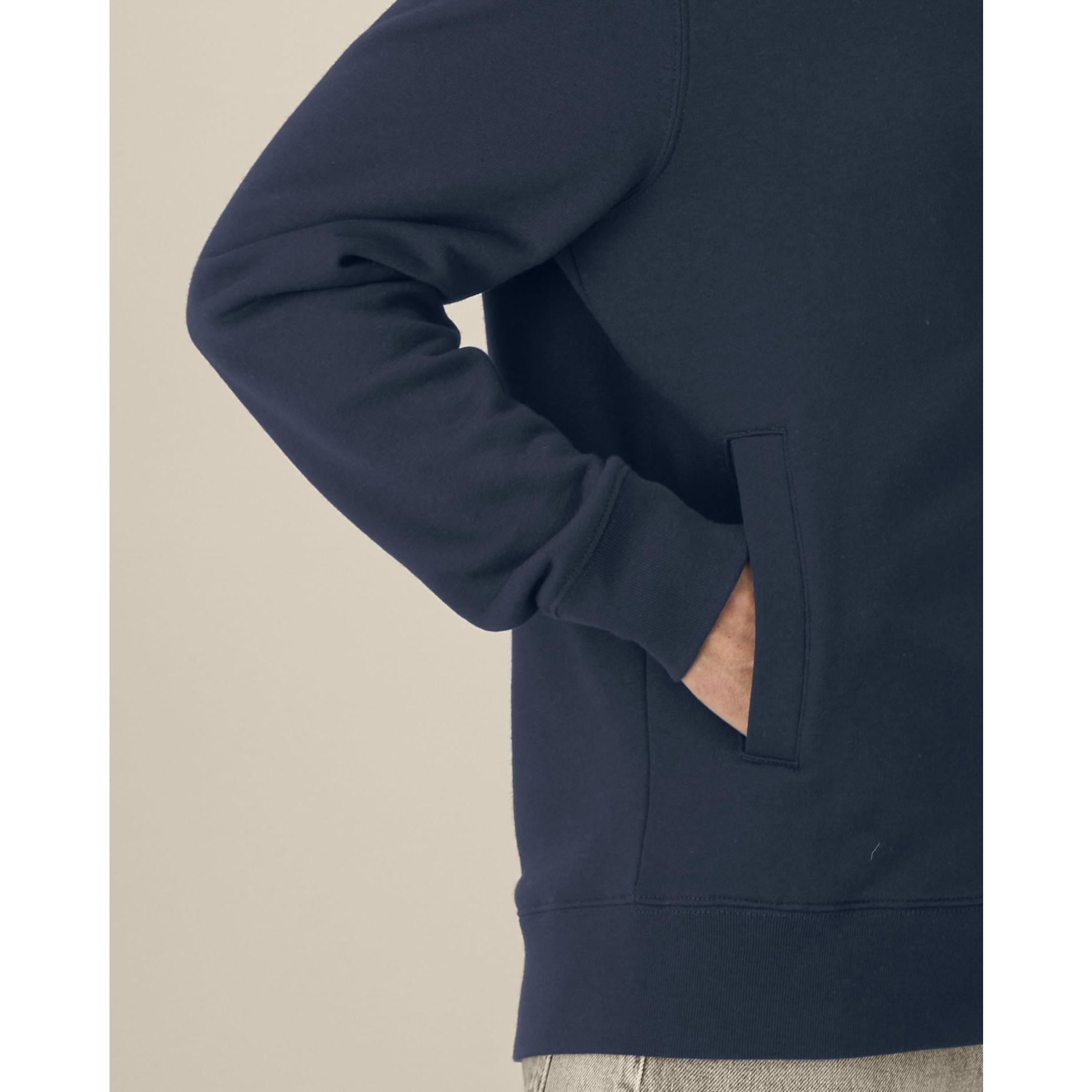 Hanorac cu fermoar unisex Astor French Navy M