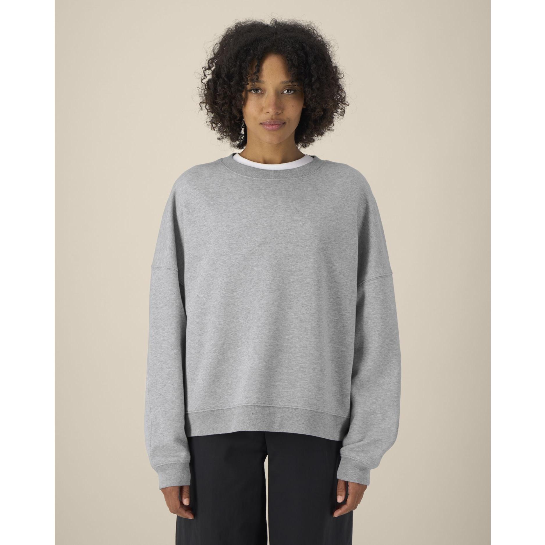 Hanorac la baza gâtului pentru femei Stella Lianna Heather Grey XL
