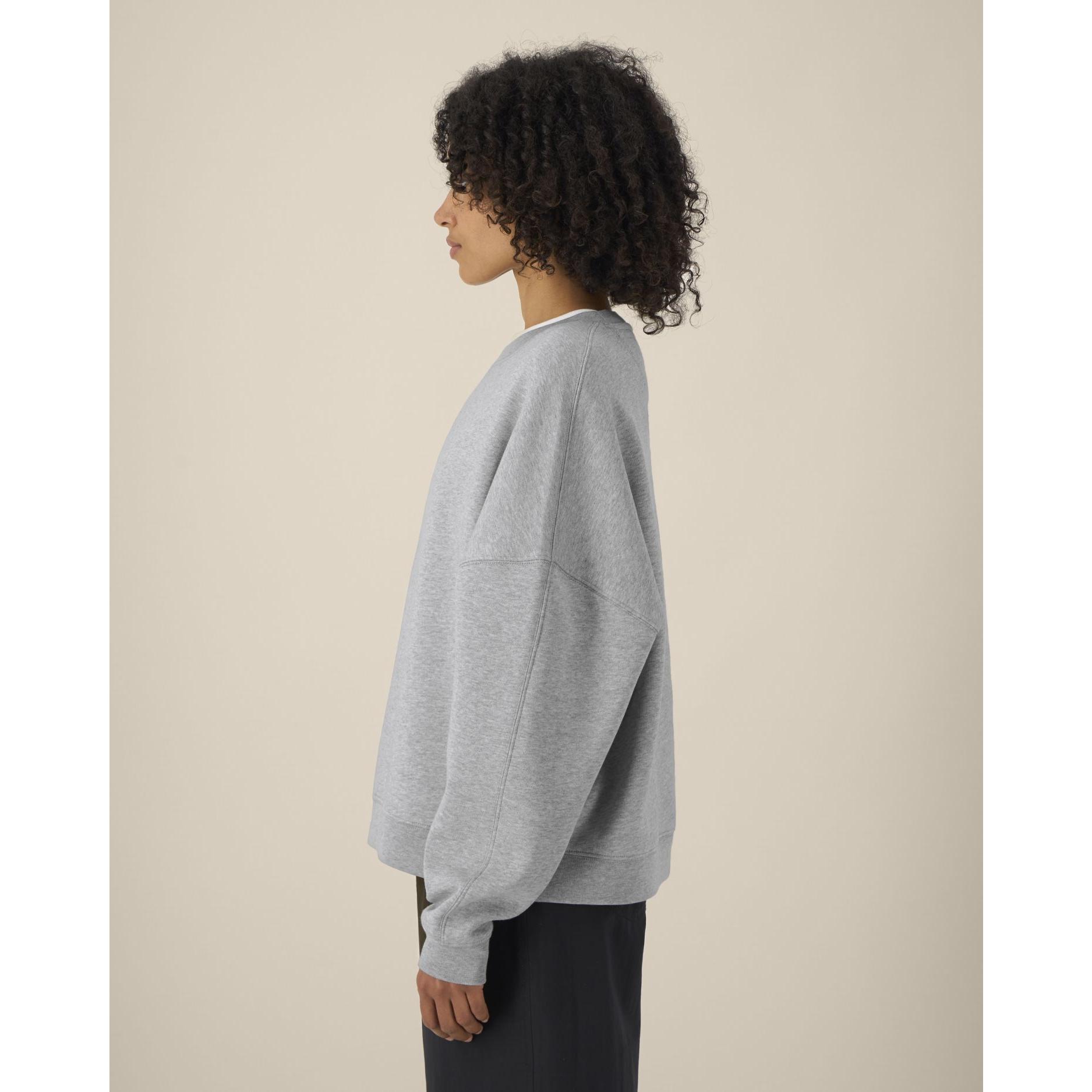 Hanorac la baza gâtului pentru femei Stella Lianna Heather Grey XL
