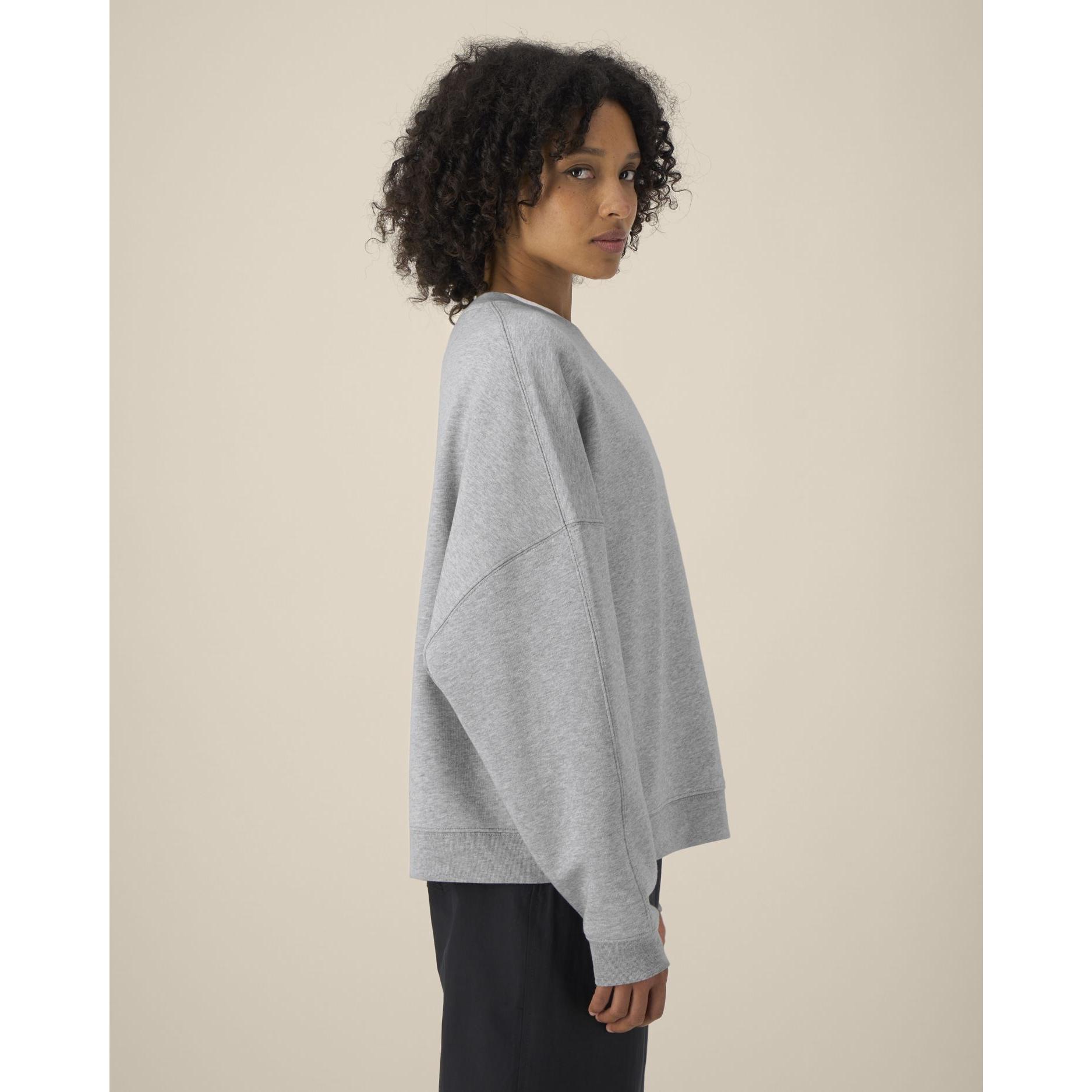 Hanorac la baza gâtului pentru femei Stella Lianna Heather Grey XL