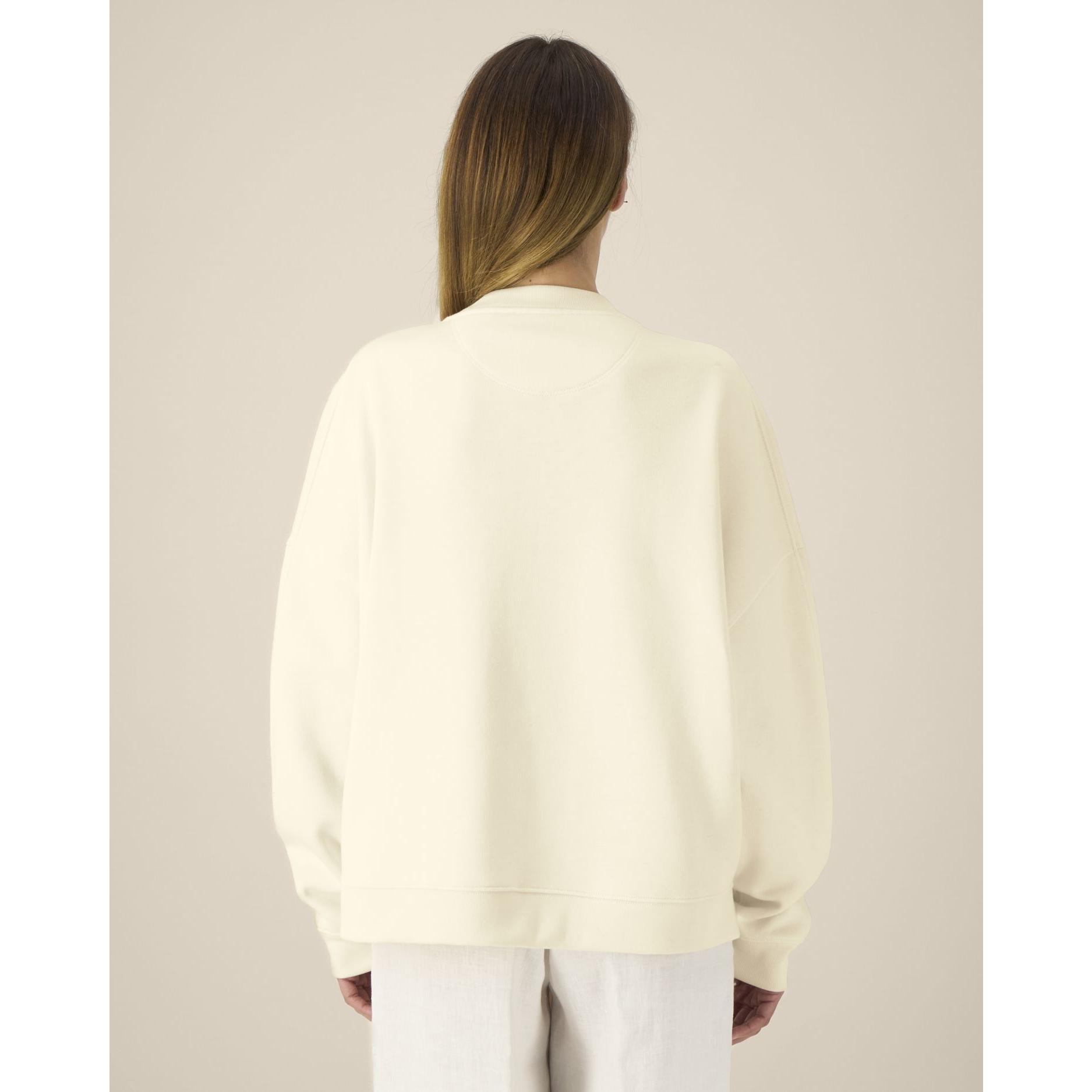 Hanorac la baza gâtului pentru femei Stella Lianna Cream XL