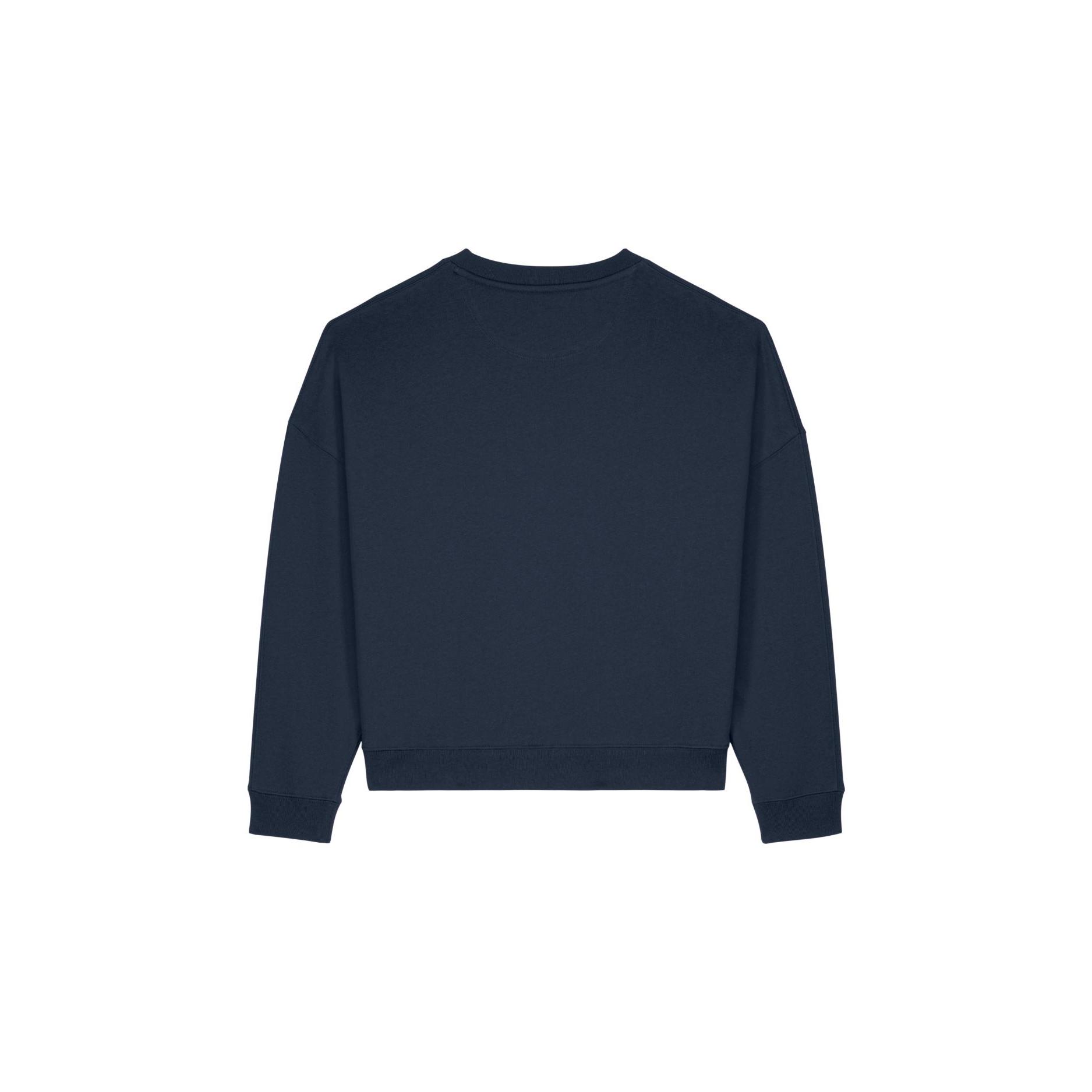 Hanorac la baza gâtului pentru femei Stella Lianna French Navy XL