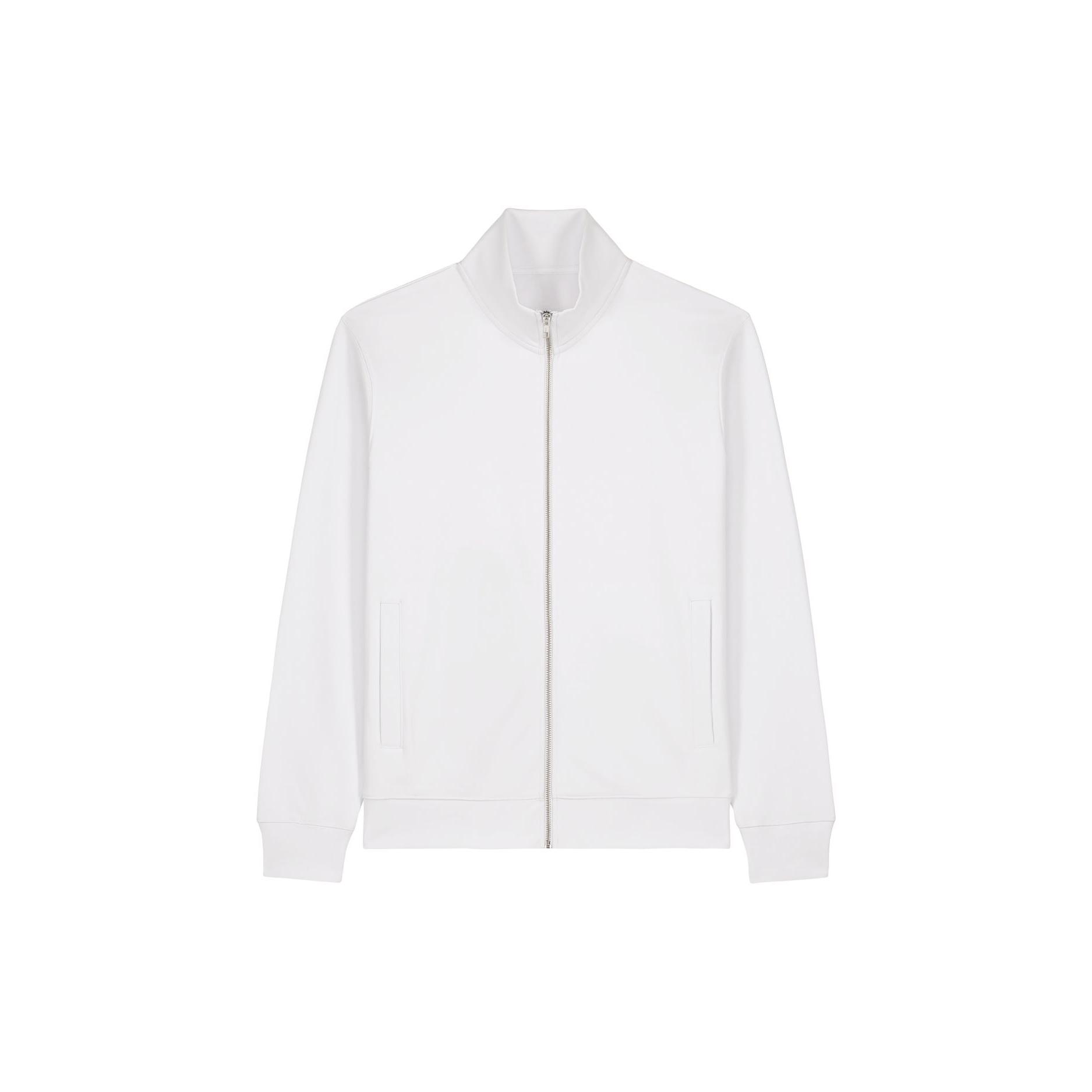 Hanorac cu fermoar unisex Trailer 2.0 White XS